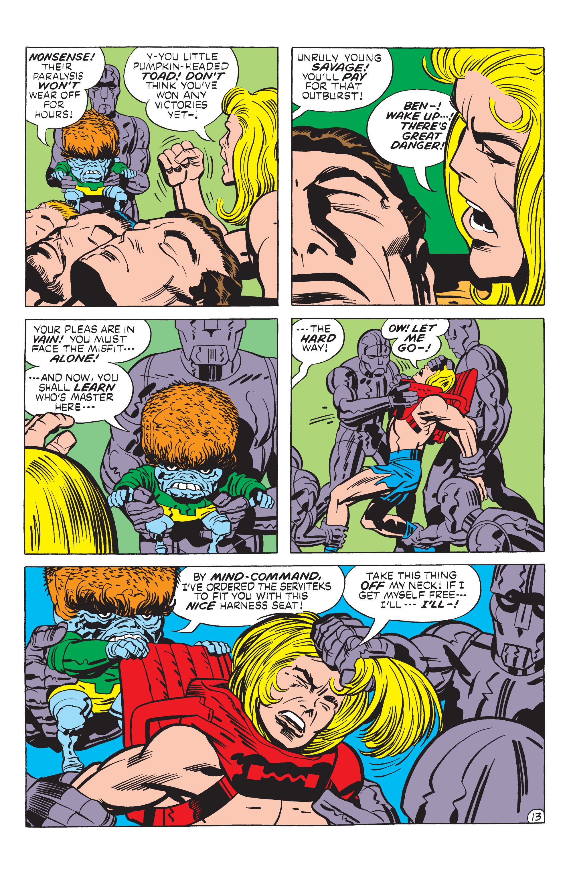 Read online Kamandi, The Last Boy On Earth comic -  Issue #9 - 13