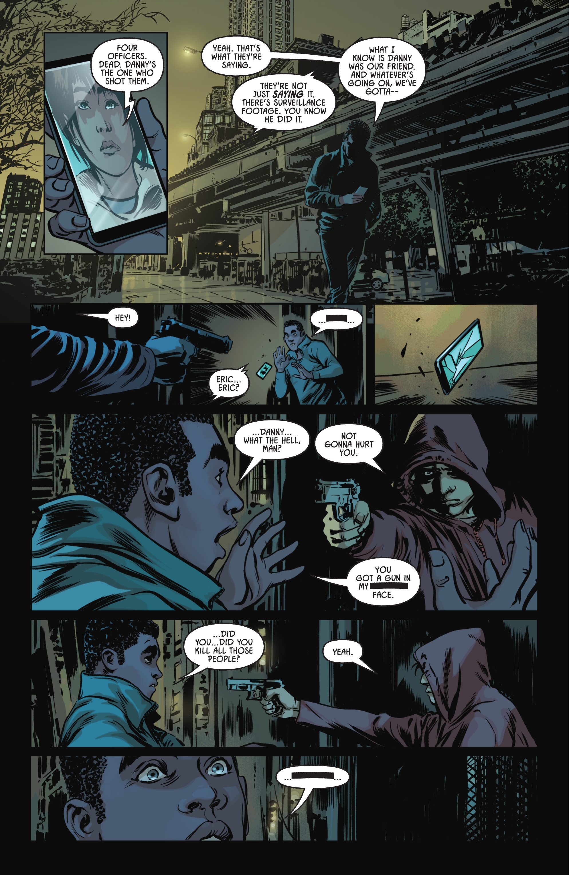 Read online GCPD: The Blue Wall comic -  Issue #5 - 19