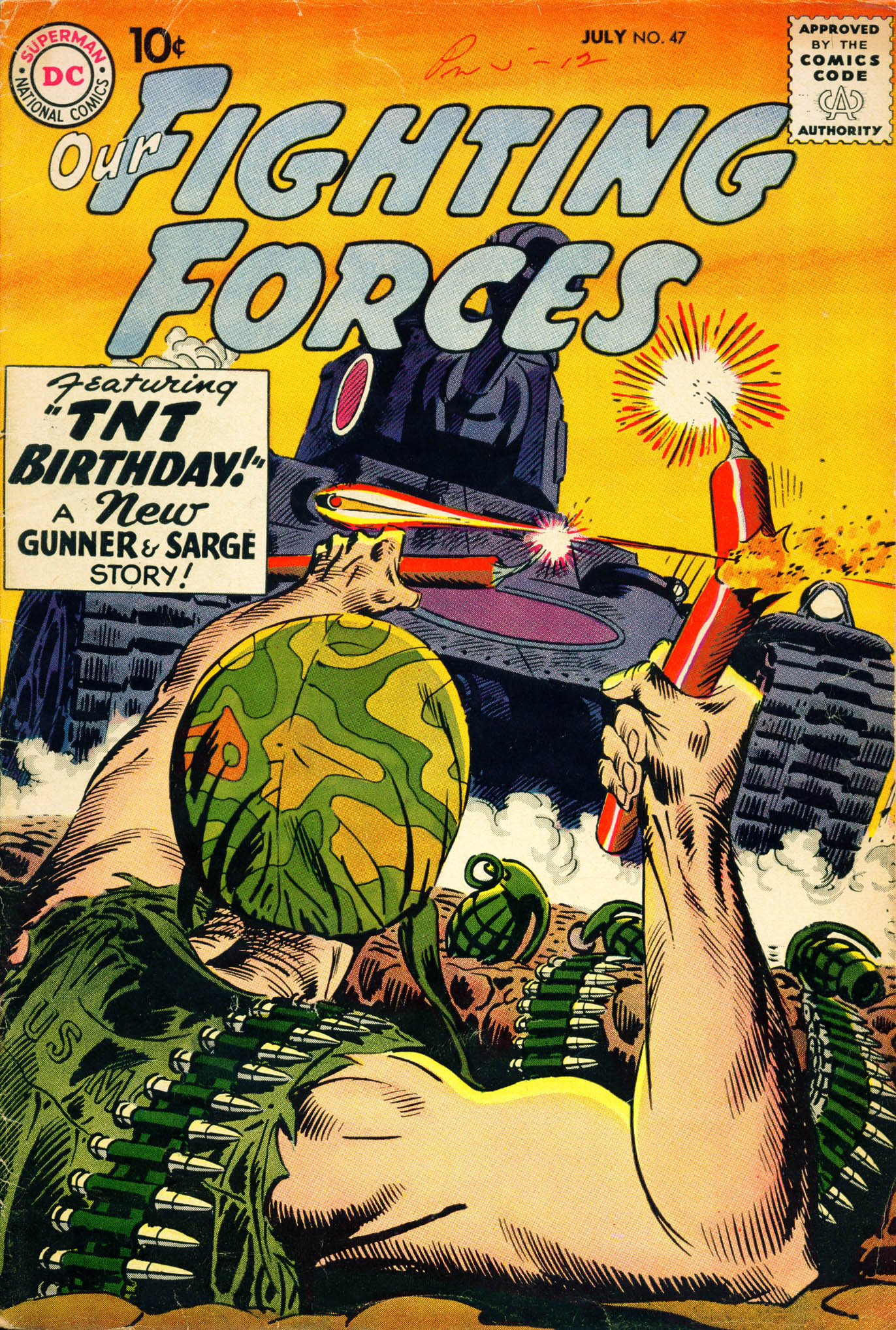 Read online Our Fighting Forces comic -  Issue #47 - 1