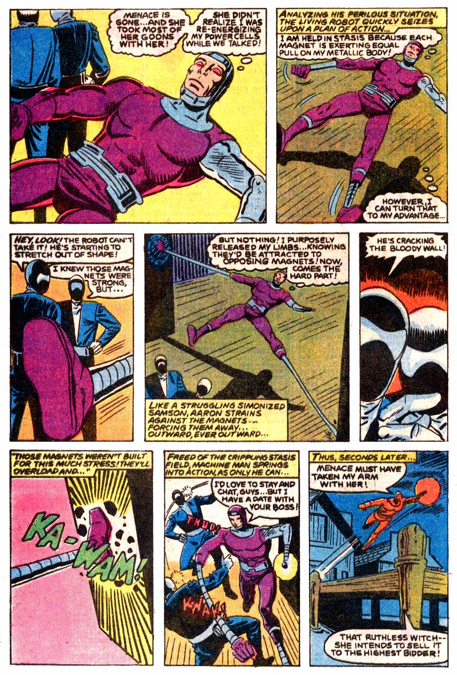 Read online Machine Man (1978) comic -  Issue #17 - 15