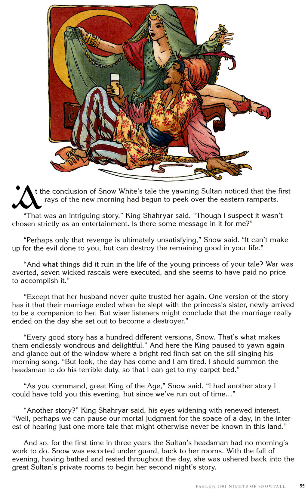 Read online Fables: 1001 Nights of Snowfall comic -  Issue # Full - 55