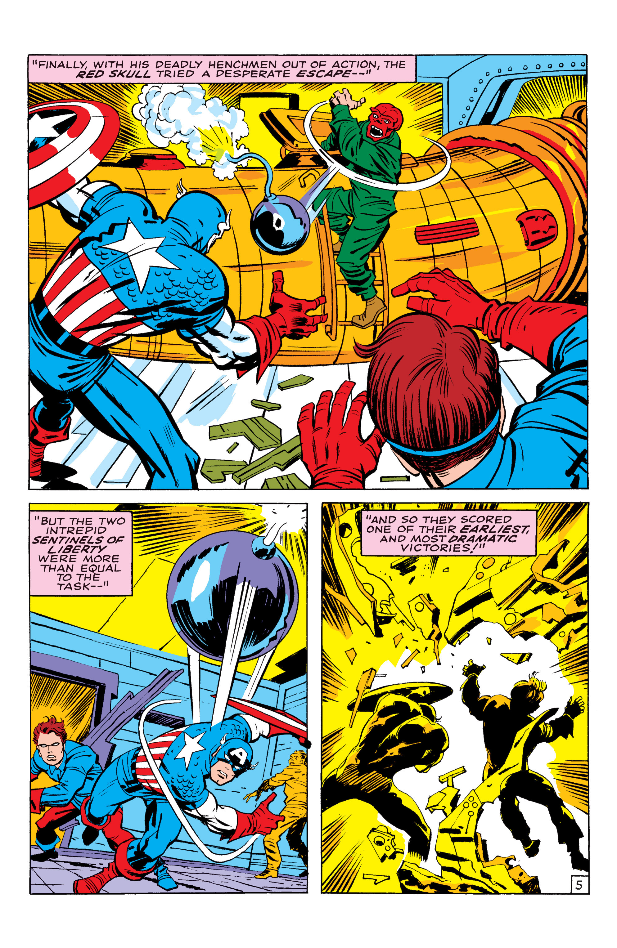 Read online Marvel Masterworks: Captain America comic -  Issue # TPB 3 (Part 3) - 39