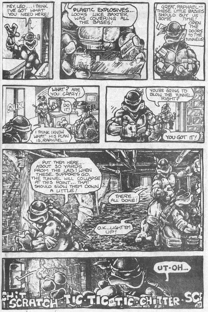 Read online Teenage Mutant Ninja Turtles (1984) comic -  Issue #2 - 30