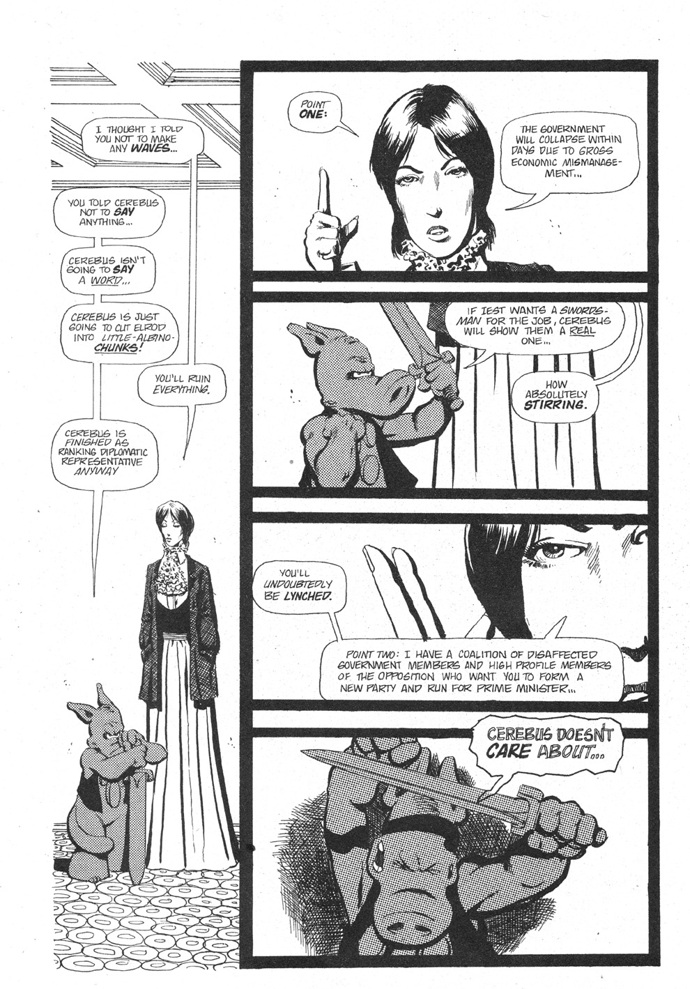 Read online Cerebus comic -  Issue #38 - 18