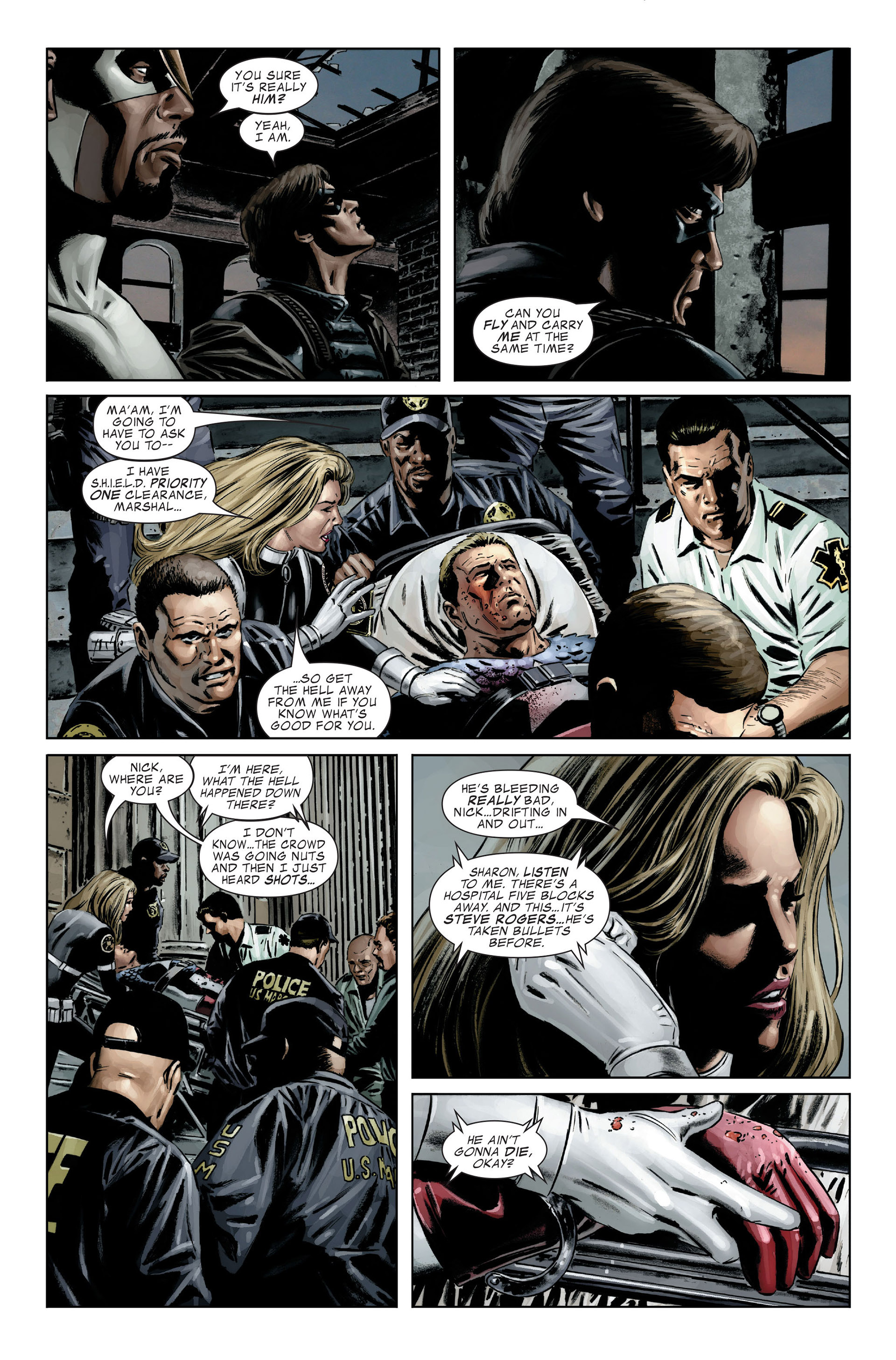 Read online Death of Captain America: The Death of the Dream comic -  Issue # TPB (Part 1) - 24
