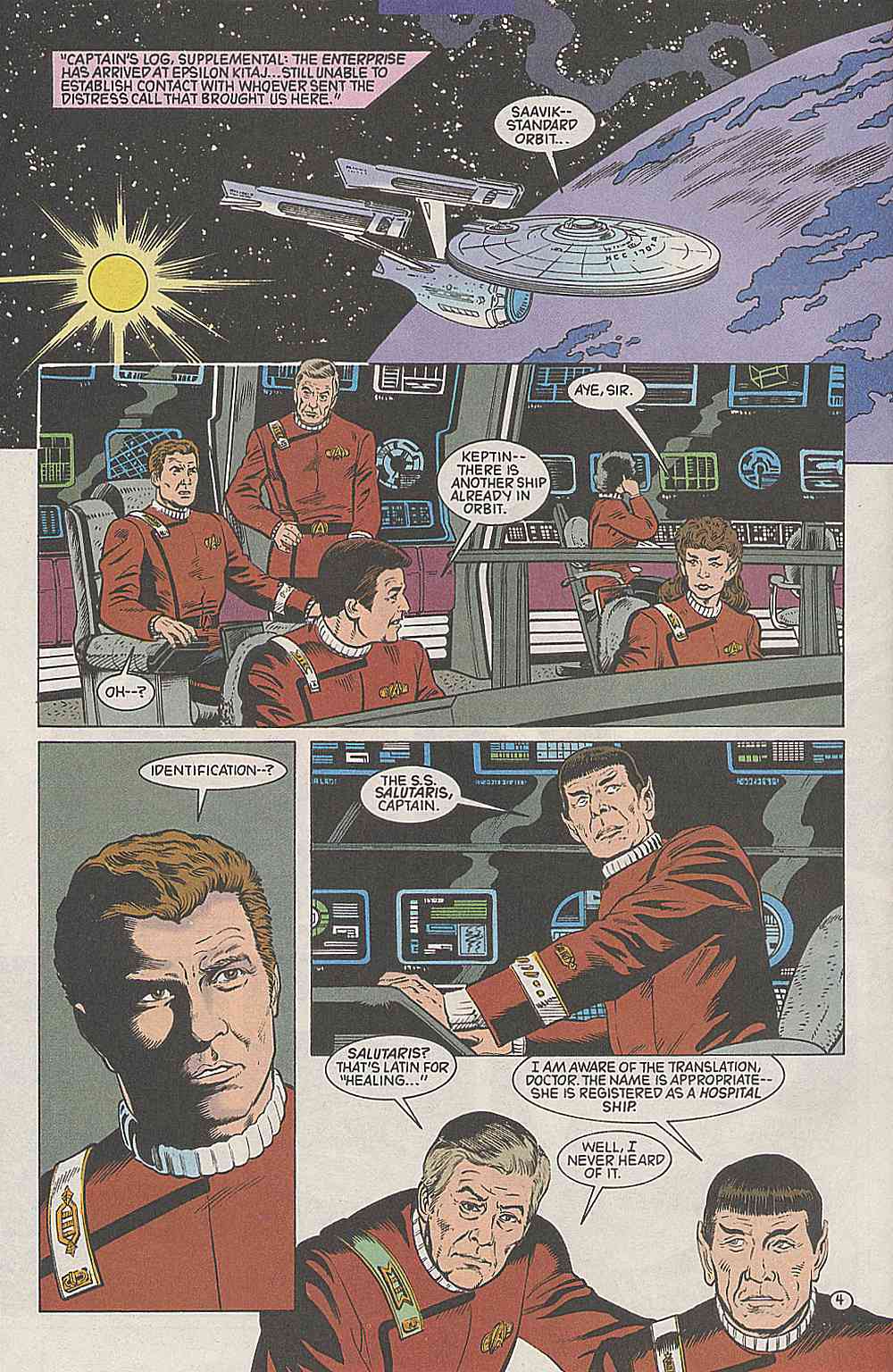 Read online Star Trek (1989) comic -  Issue #36 - 5