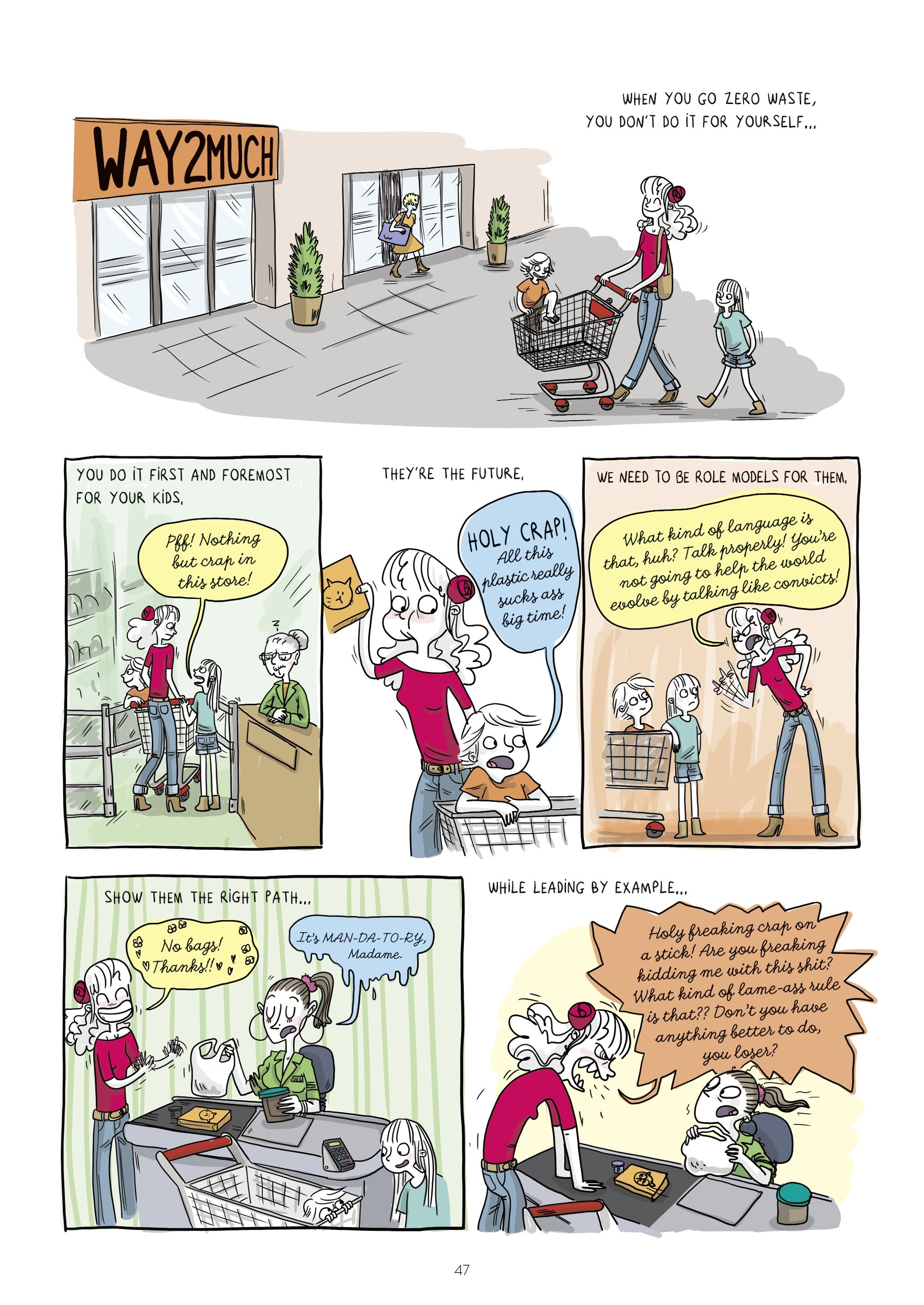 Read online The Diary of the (Nearly) Zero-Waste Family comic -  Issue # TPB - 47