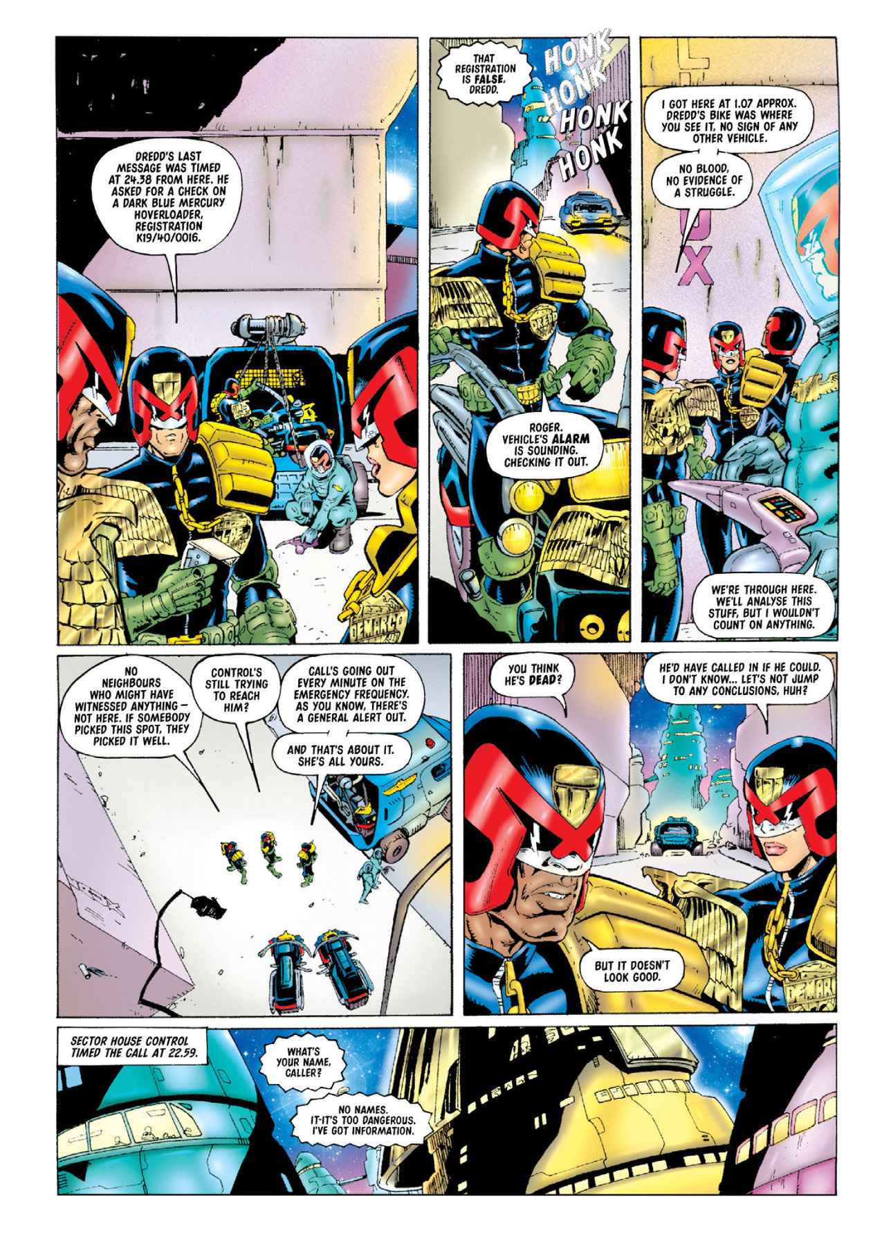 Read online Judge Dredd: The Complete Case Files comic -  Issue # TPB 27 - 184