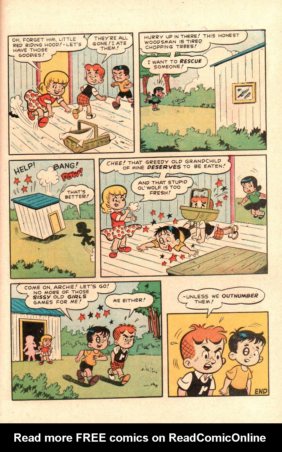 Read online Little Archie (1956) comic -  Issue #7 - 43
