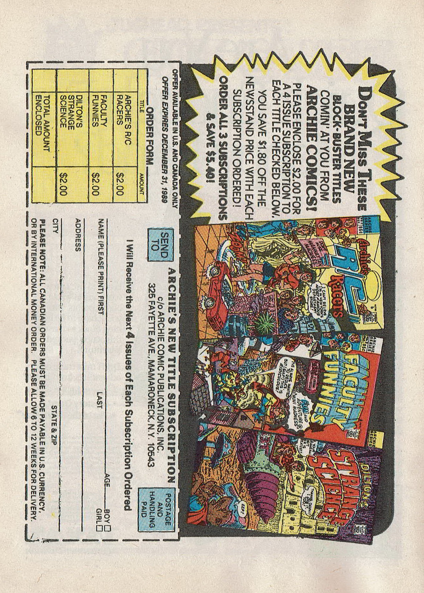 Read online Jughead Jones Comics Digest comic -  Issue #60 - 124