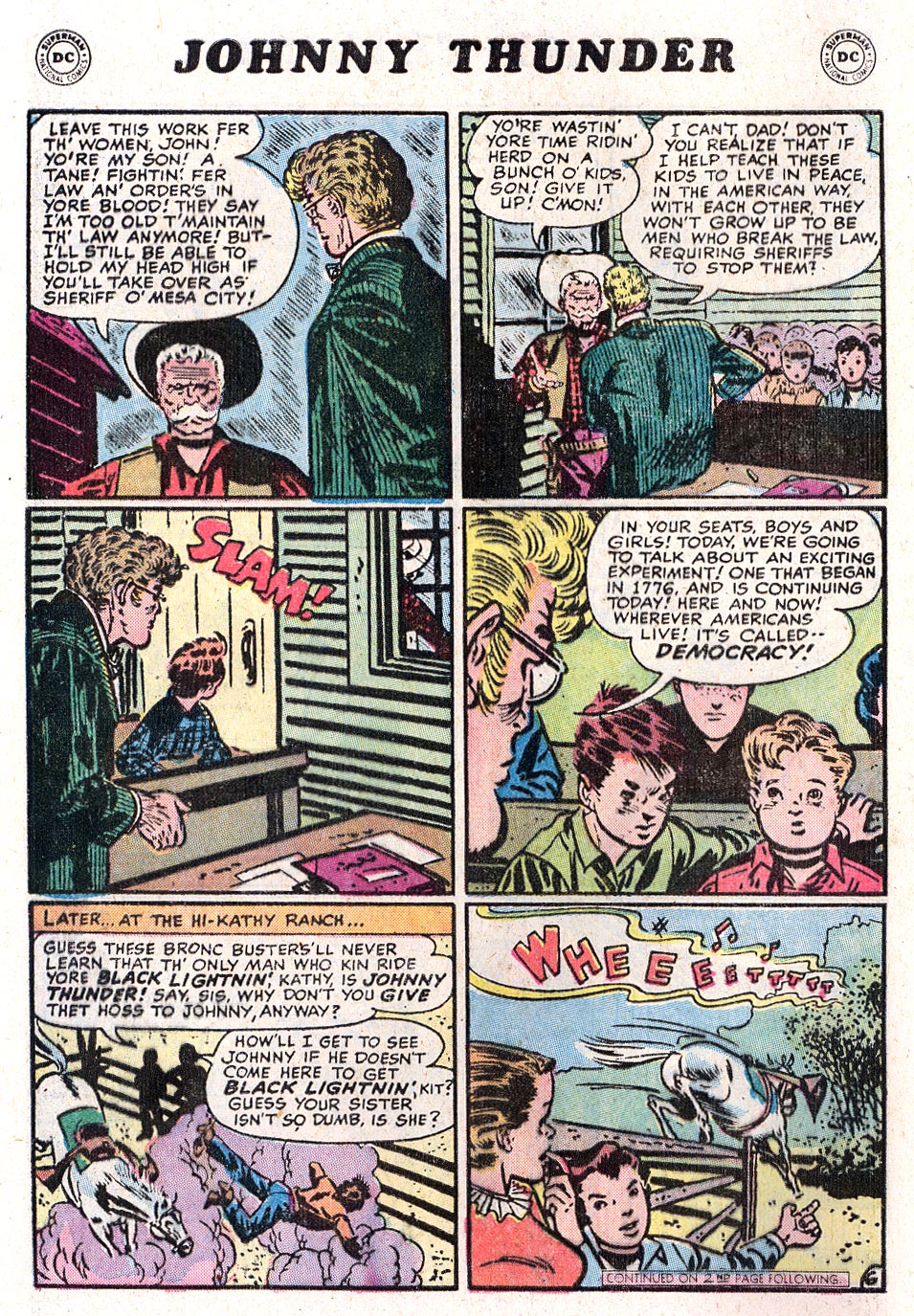 Read online Johnny Thunder comic -  Issue #1 - 8