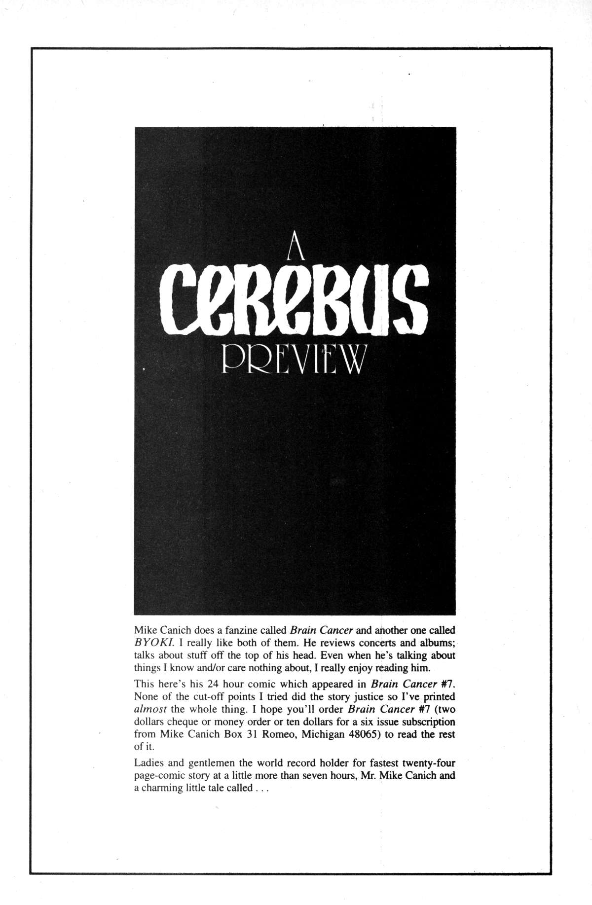 Cerebus Issue #148 #147 - English 31