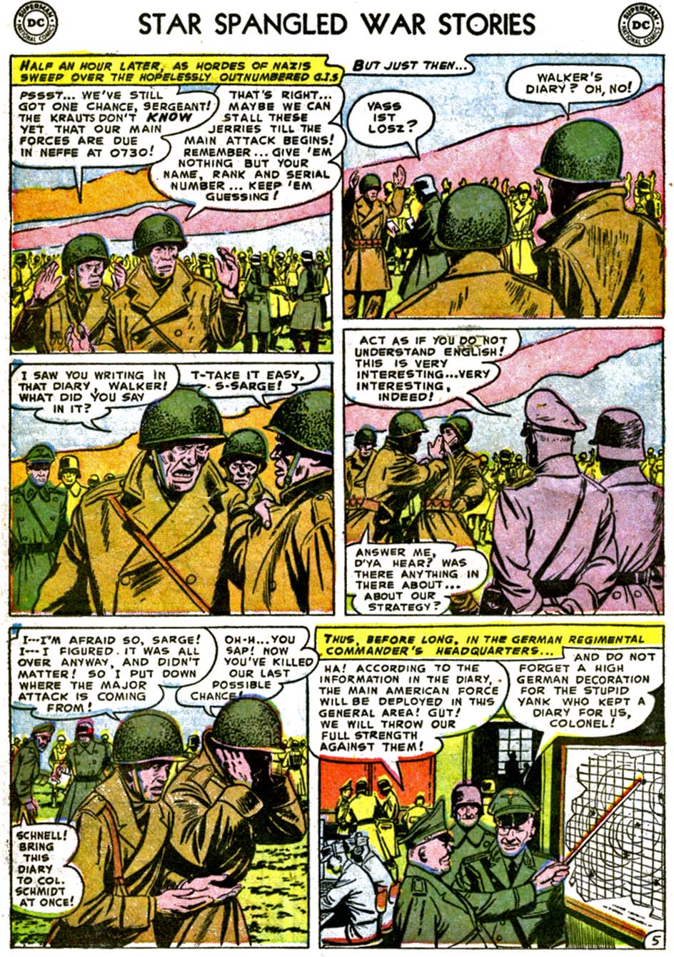 Read online Star Spangled War Stories (1952) comic -  Issue #9 - 16