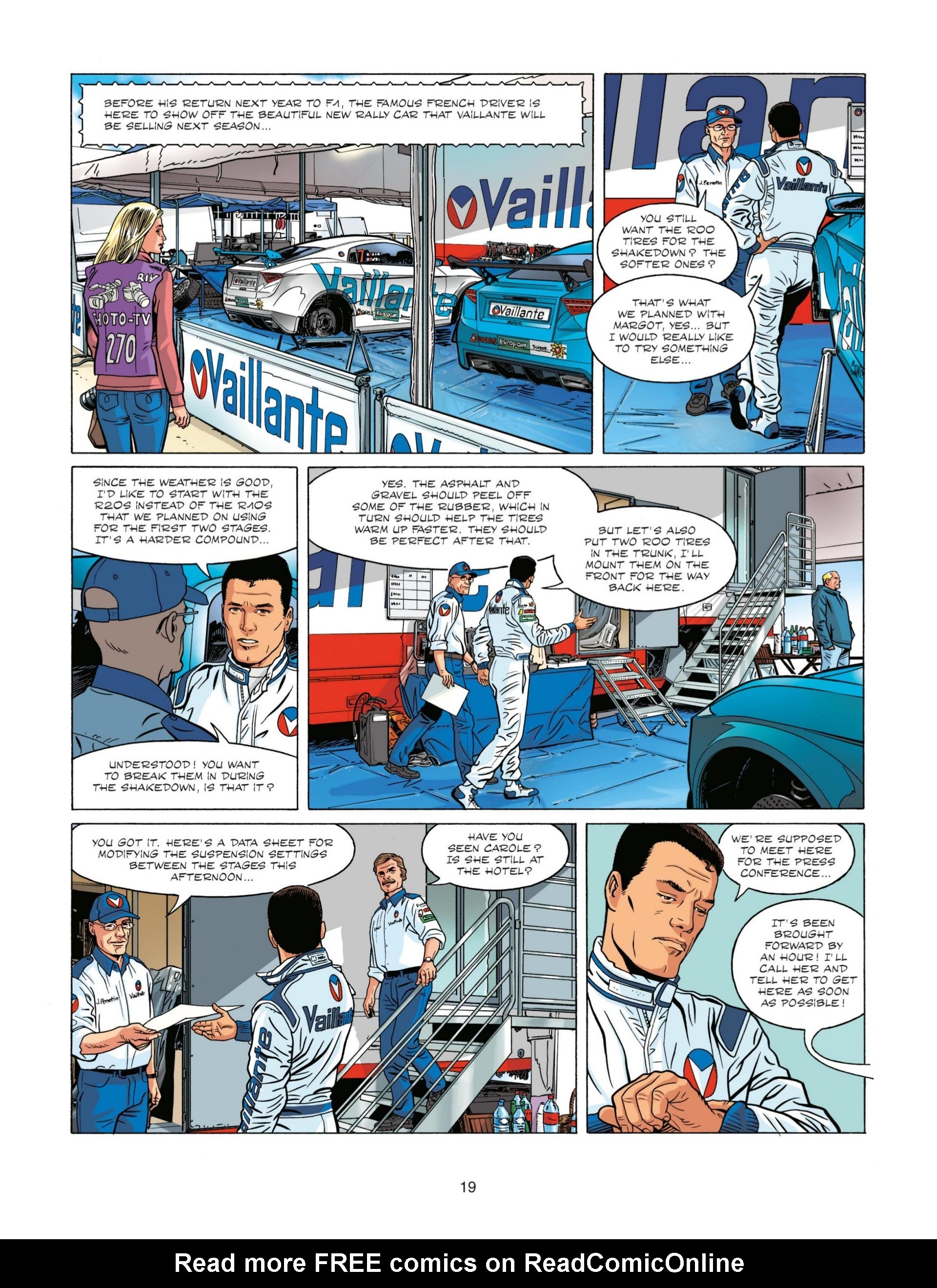 Read online Michel Vaillant comic -  Issue #3 - 19