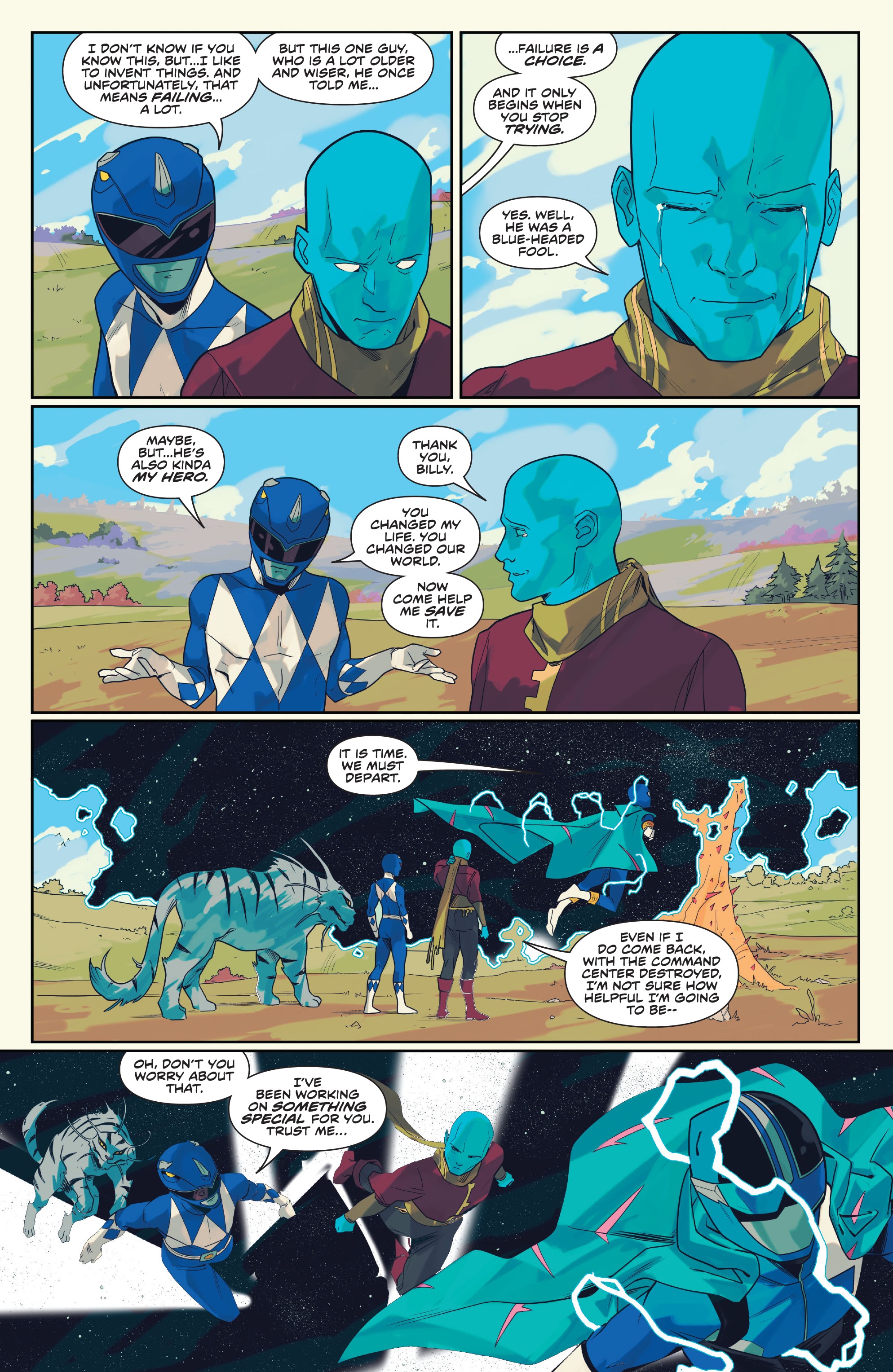 Read online Mighty Morphin comic -  Issue #14 - 21