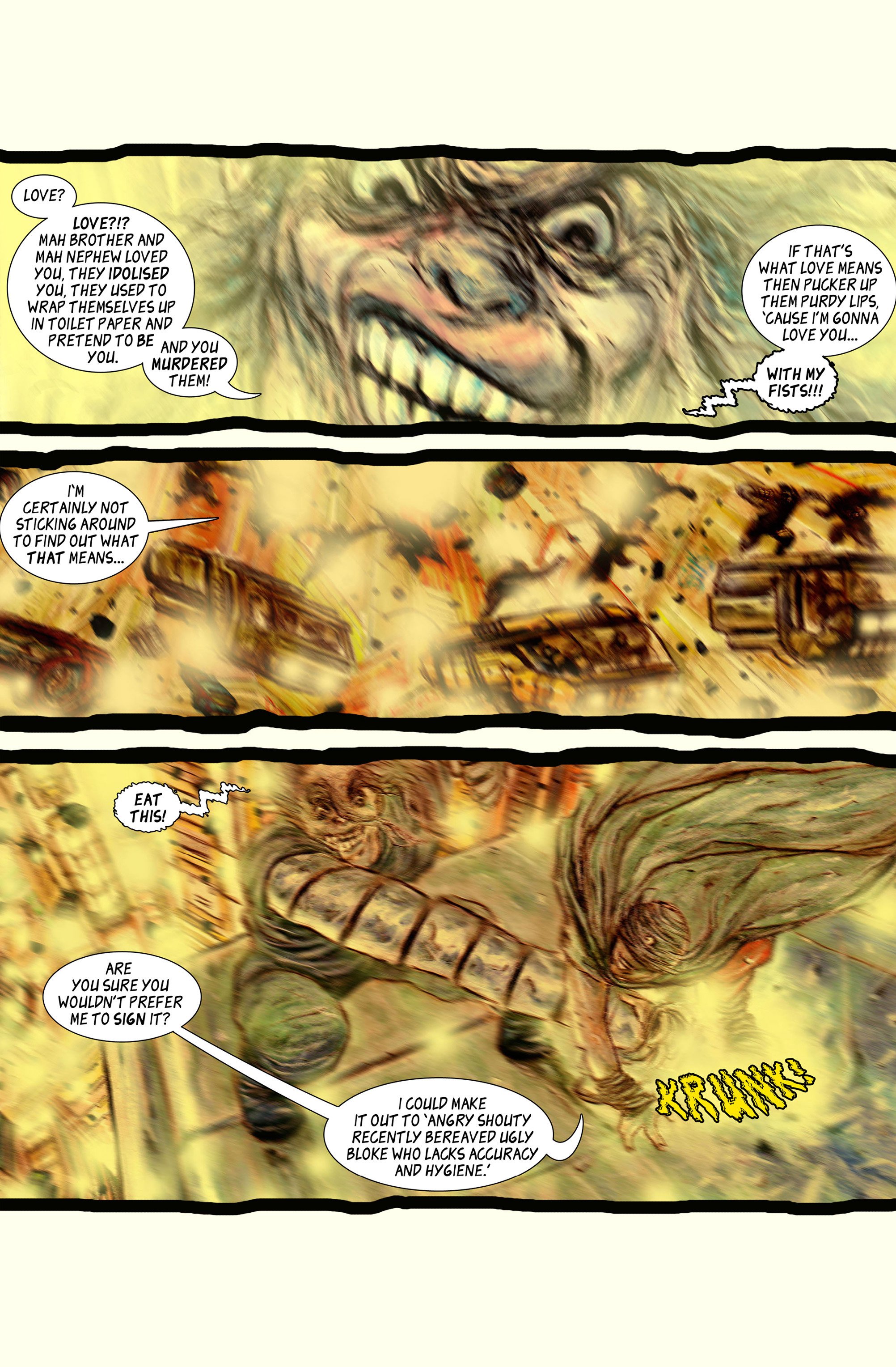 Read online 100% Biodegradable comic -  Issue #4 - 22