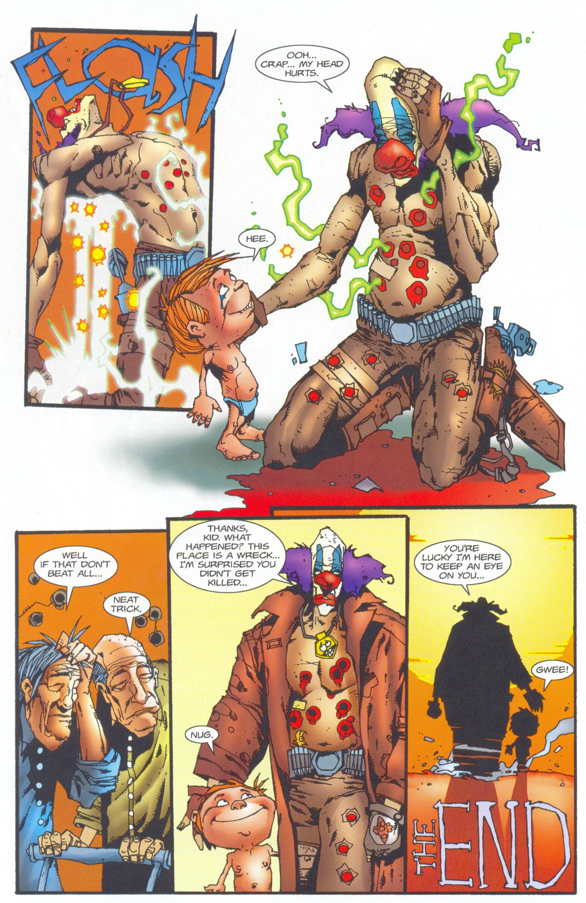 Read online Dead or Alive -- A Cyberpunk Western comic -  Issue #4 - 25