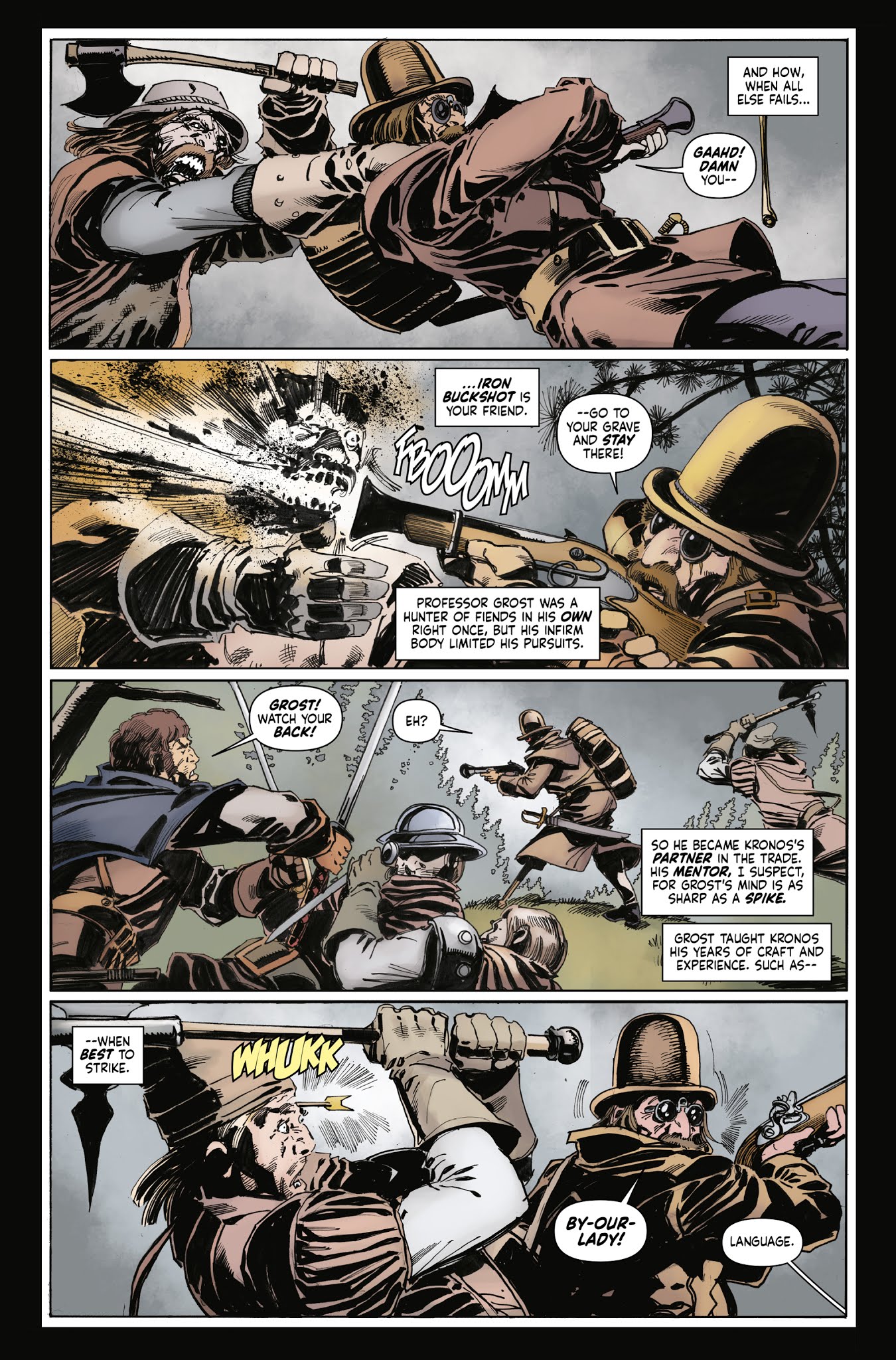 Read online Captain Kronos - Vampire Hunter comic -  Issue #1 - 10