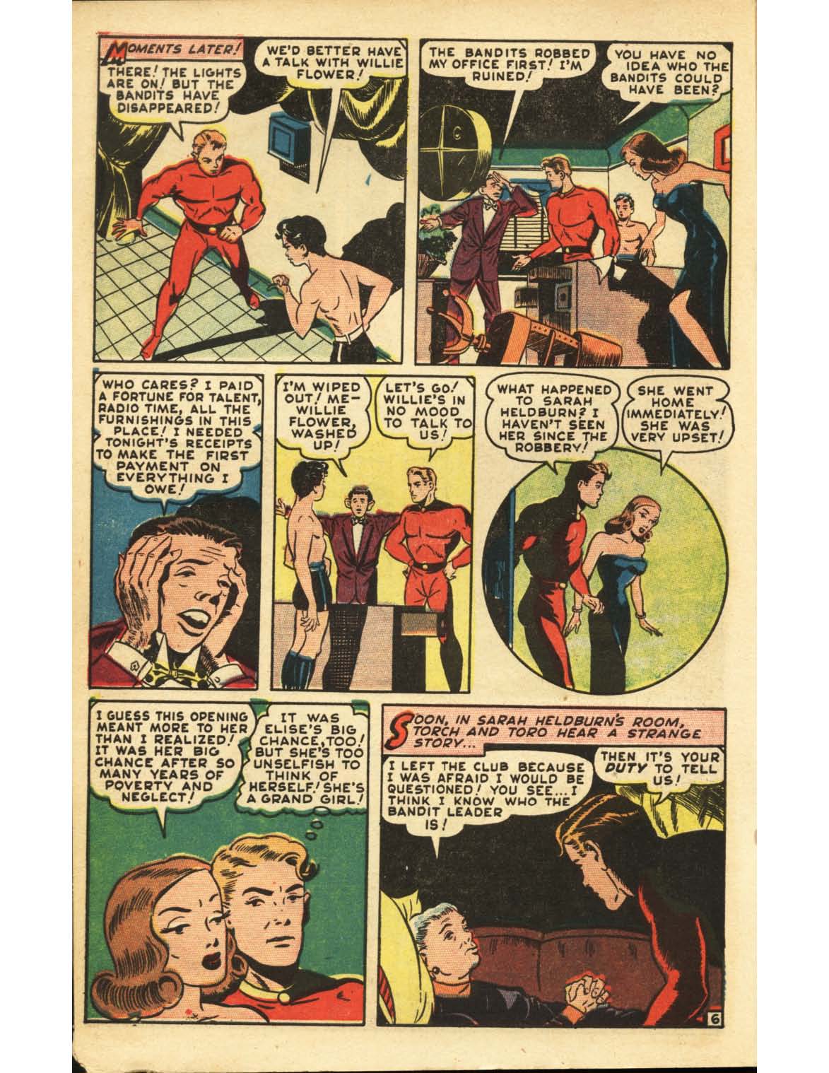 Read online The Human Torch (1940) comic -  Issue #30 - 9
