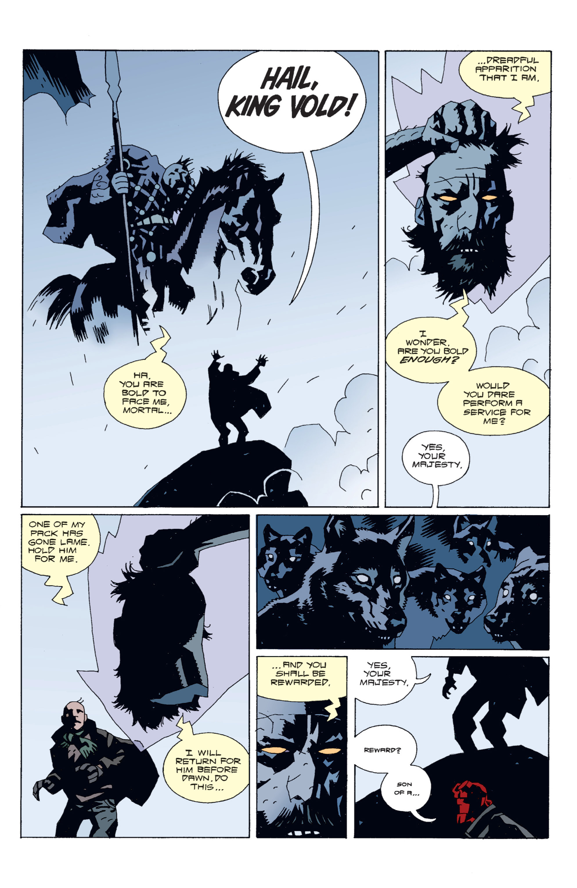 Read online Hellboy comic -  Issue #4 - 24