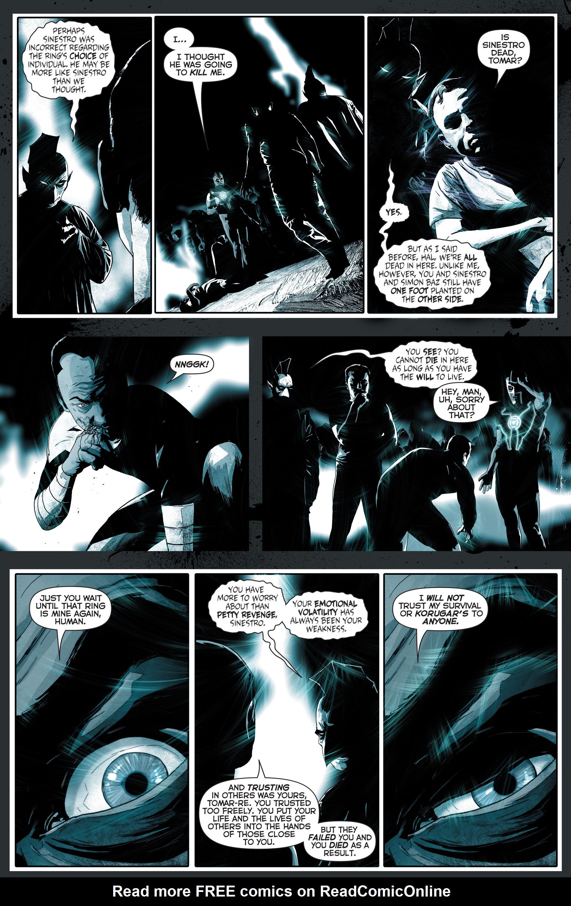 Read online Green Lantern: The Wrath of the First Lantern comic -  Issue # TPB - 98
