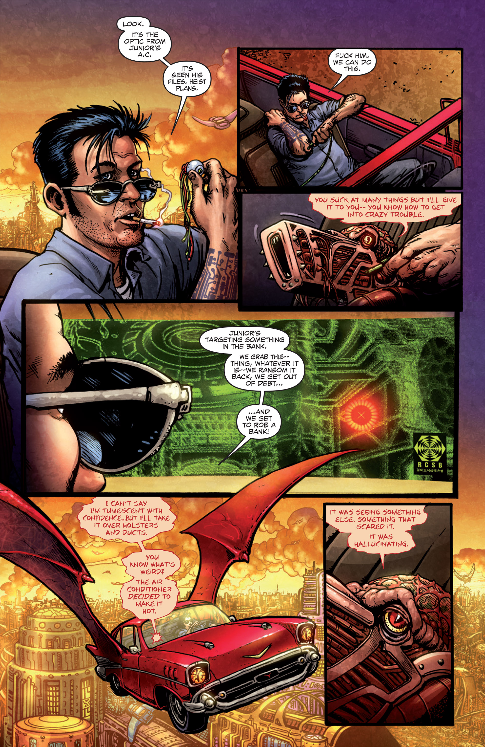 Read online Ballistic (2013) comic -  Issue #1 - 13