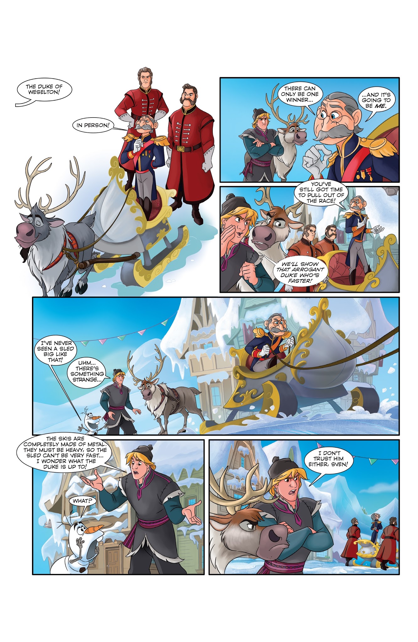 Read online Disney Frozen comic -  Issue # _Annual 2017 - 8