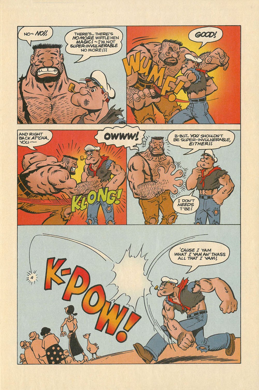 Read online The Wedding of Popeye & Olive comic -  Issue # Full - 28