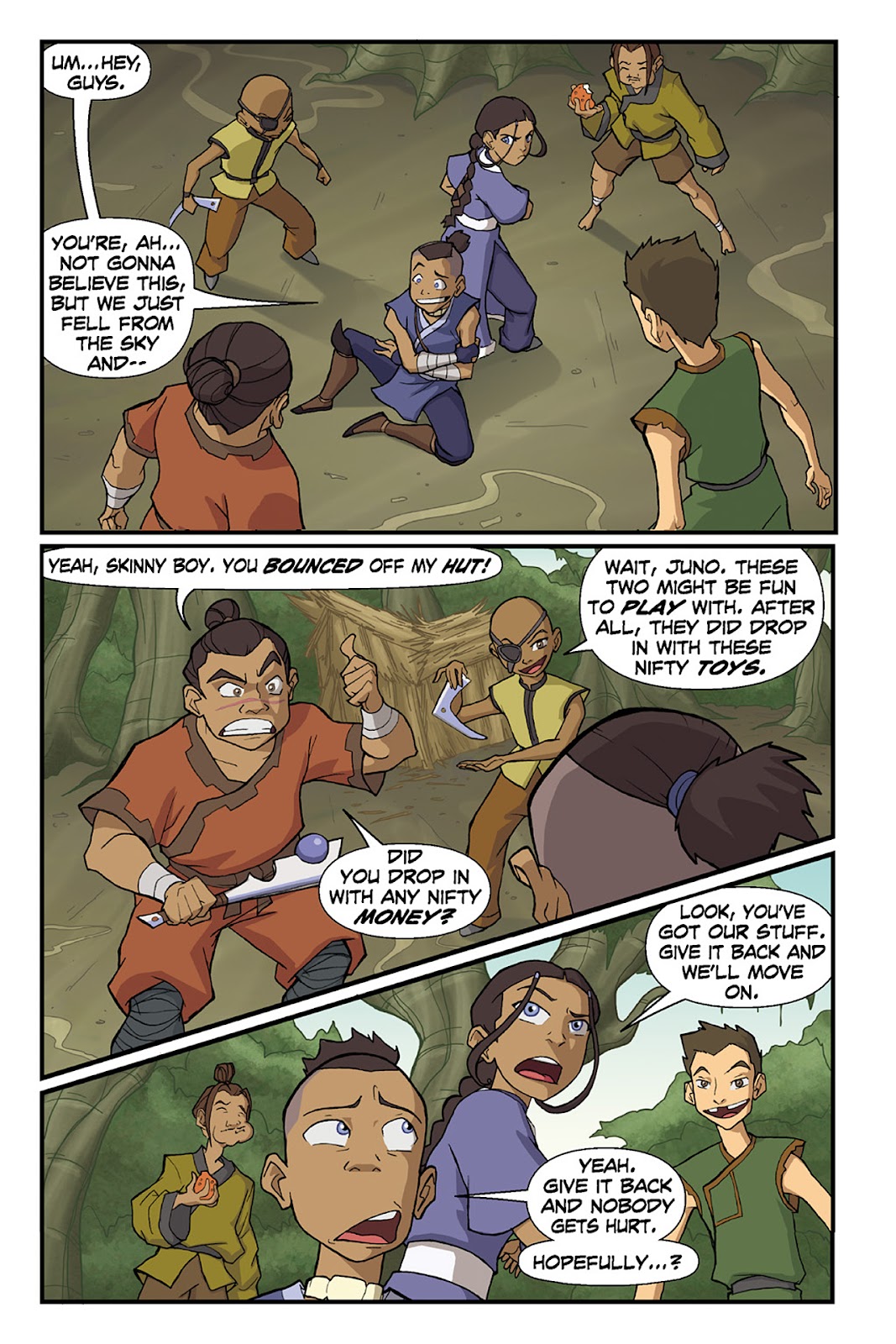 Nickelodeon Avatar: The Last Airbender - The Lost Adventures issue Full - Page 67
