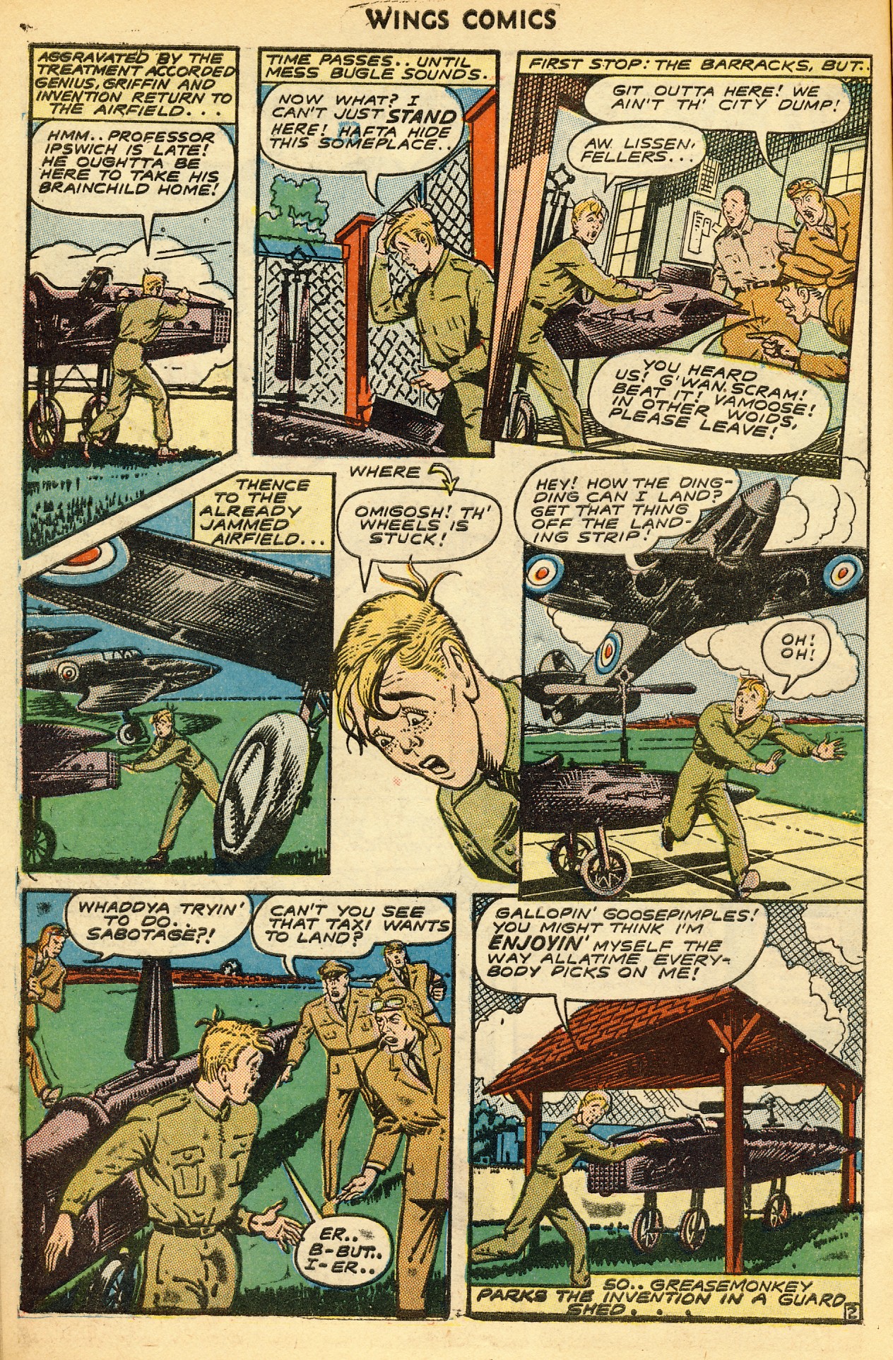 Read online Wings Comics comic -  Issue #45 - 14