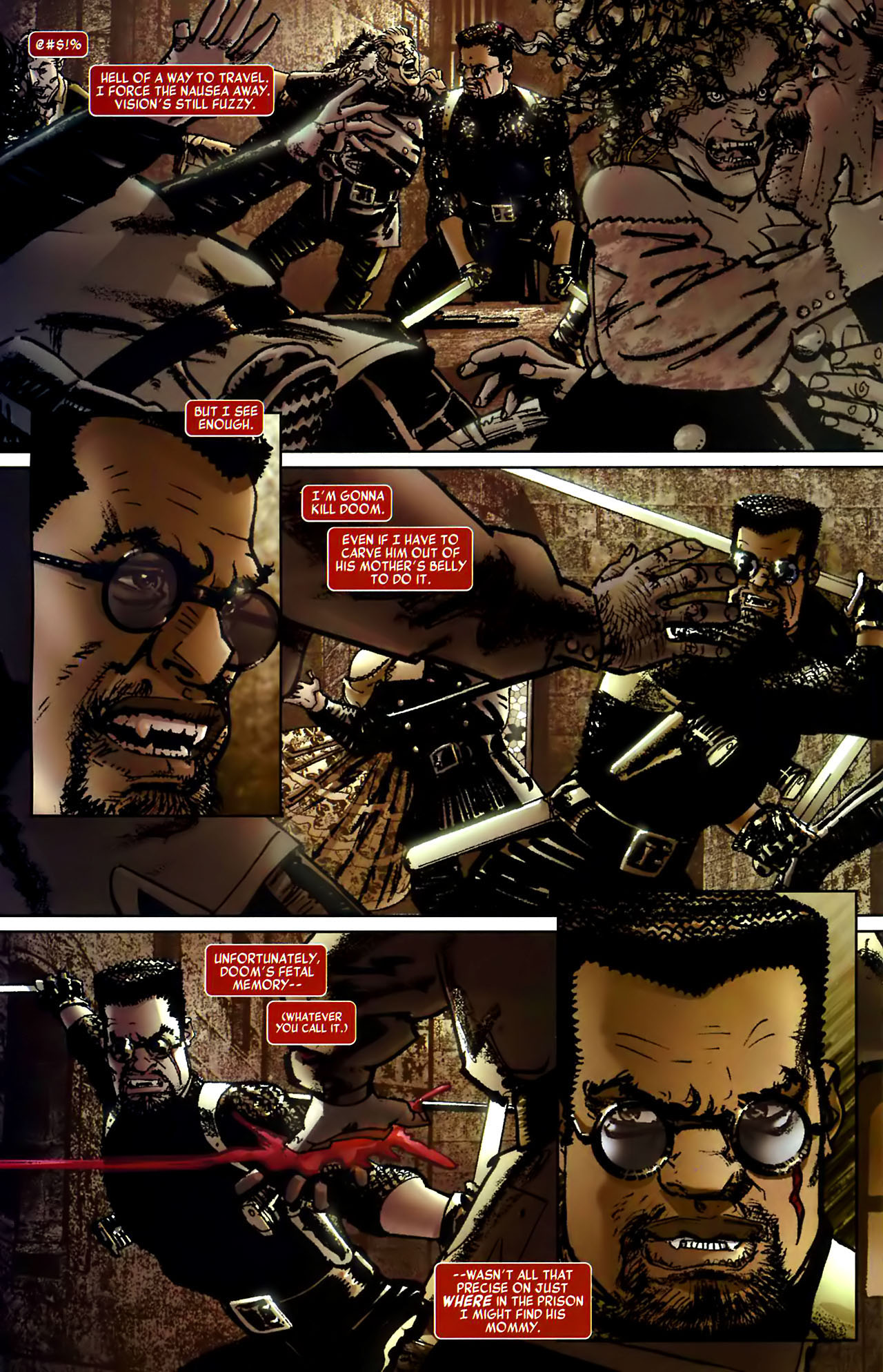 Read online Blade (2006) comic -  Issue #2 - 15