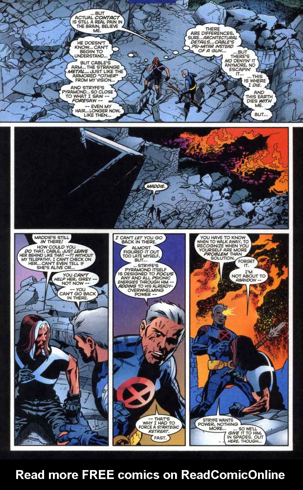 Read online X-Man comic -  Issue #47 - 10