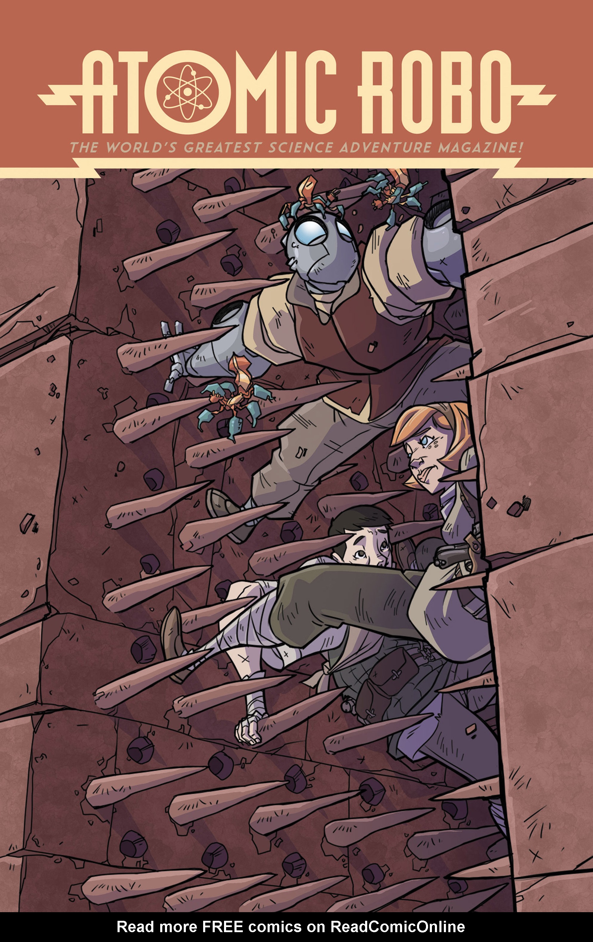 Read online Atomic Robo and the Temple of Od comic -  Issue #5 - 1