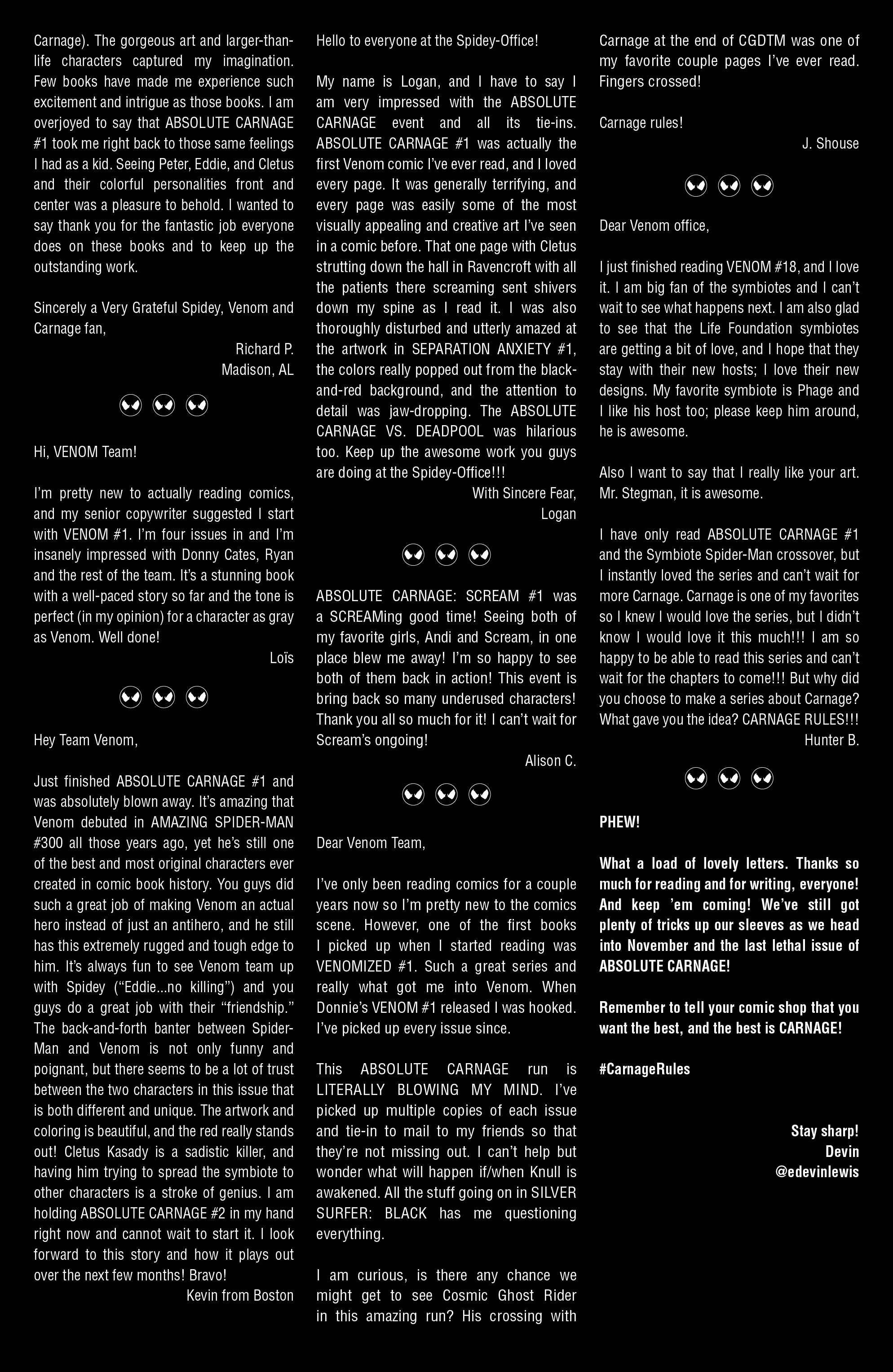 Read online Absolute Carnage: Scream comic -  Issue #3 - 24