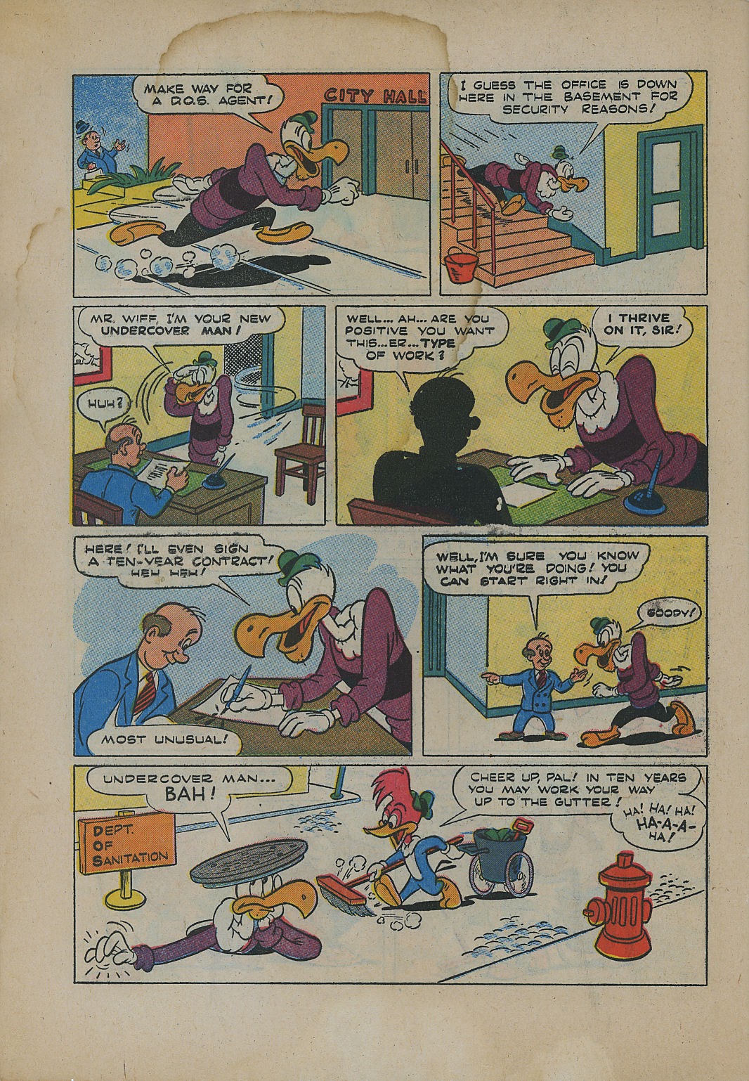 Read online Walter Lantz Woody Woodpecker (1952) comic -  Issue #18 - 34
