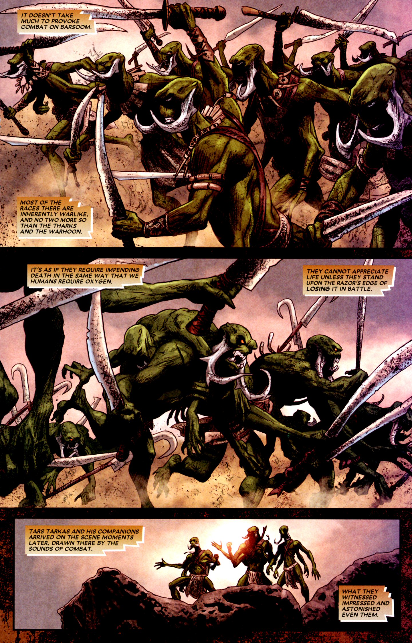 Read online John Carter: The World of Mars comic -  Issue # _TPB - 80