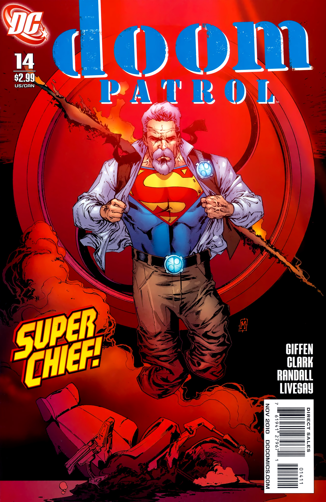 Read online Doom Patrol (2009) comic -  Issue #14 - 1