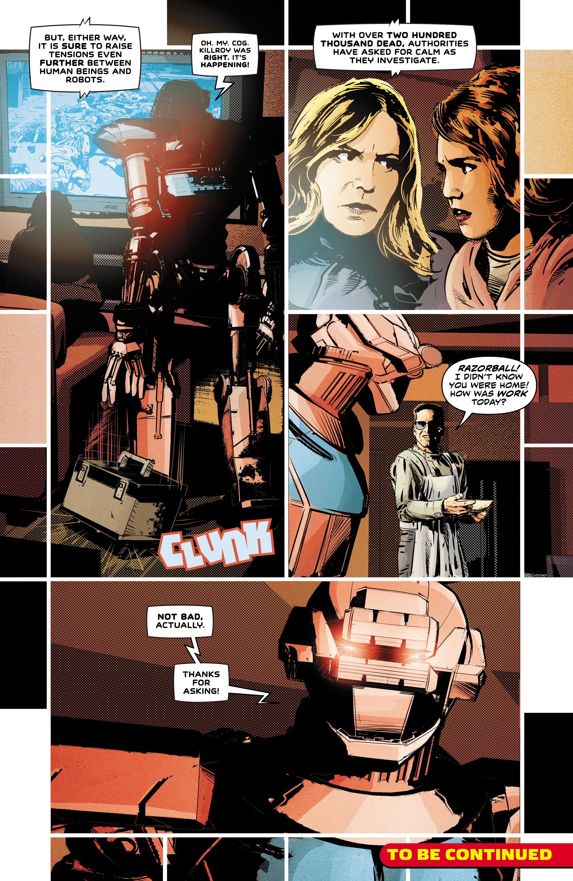 Read online Not All Robots comic -  Issue #1 - 22
