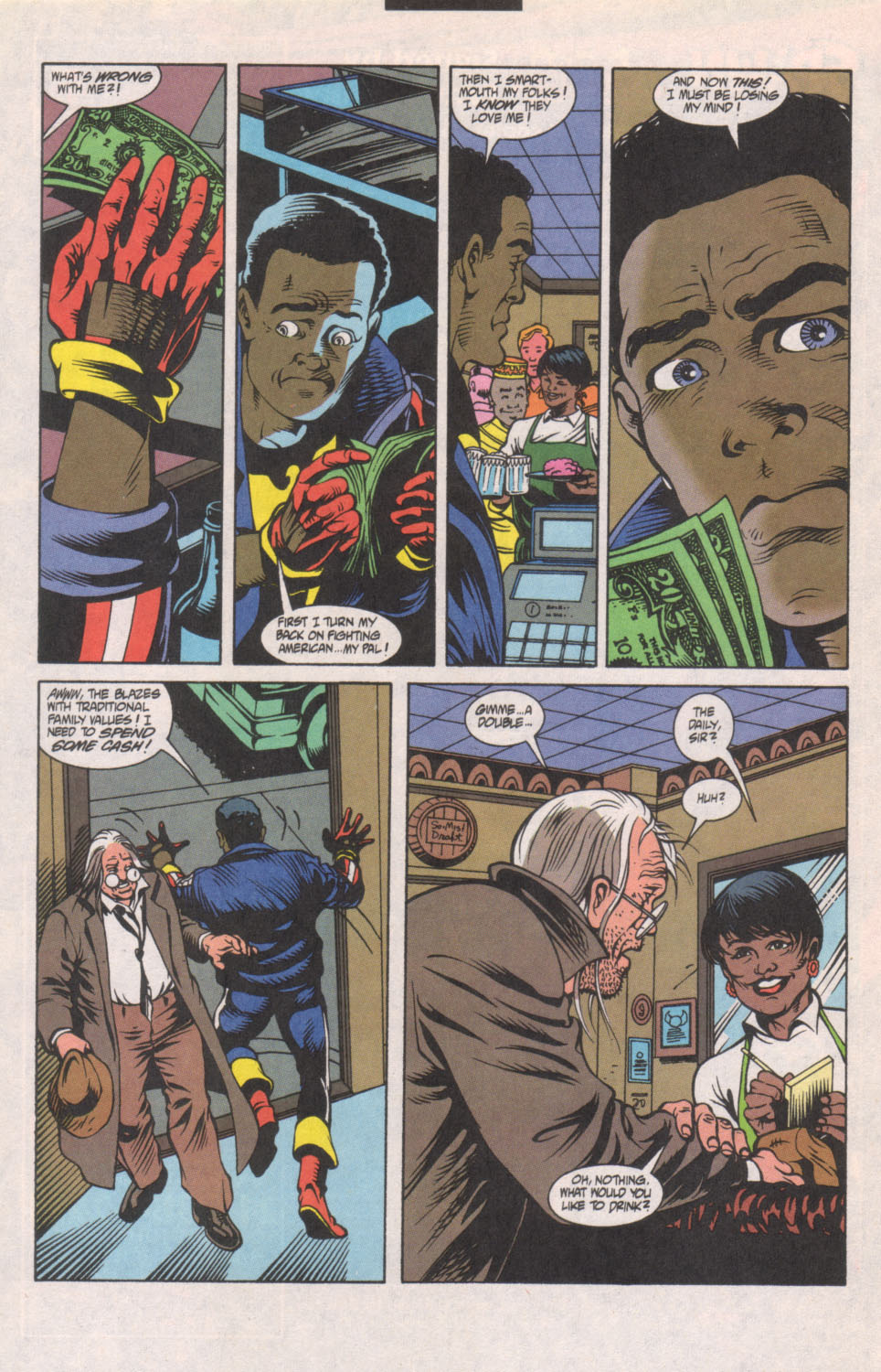 Read online Fighting American (1994) comic -  Issue #4 - 10