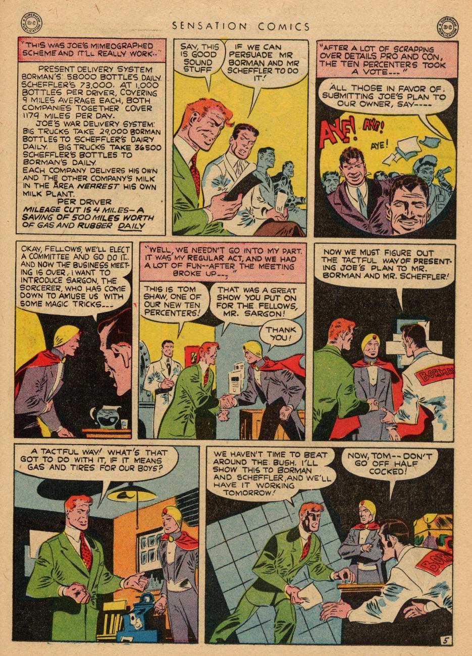 Read online Sensation (Mystery) Comics comic -  Issue #36 - 21