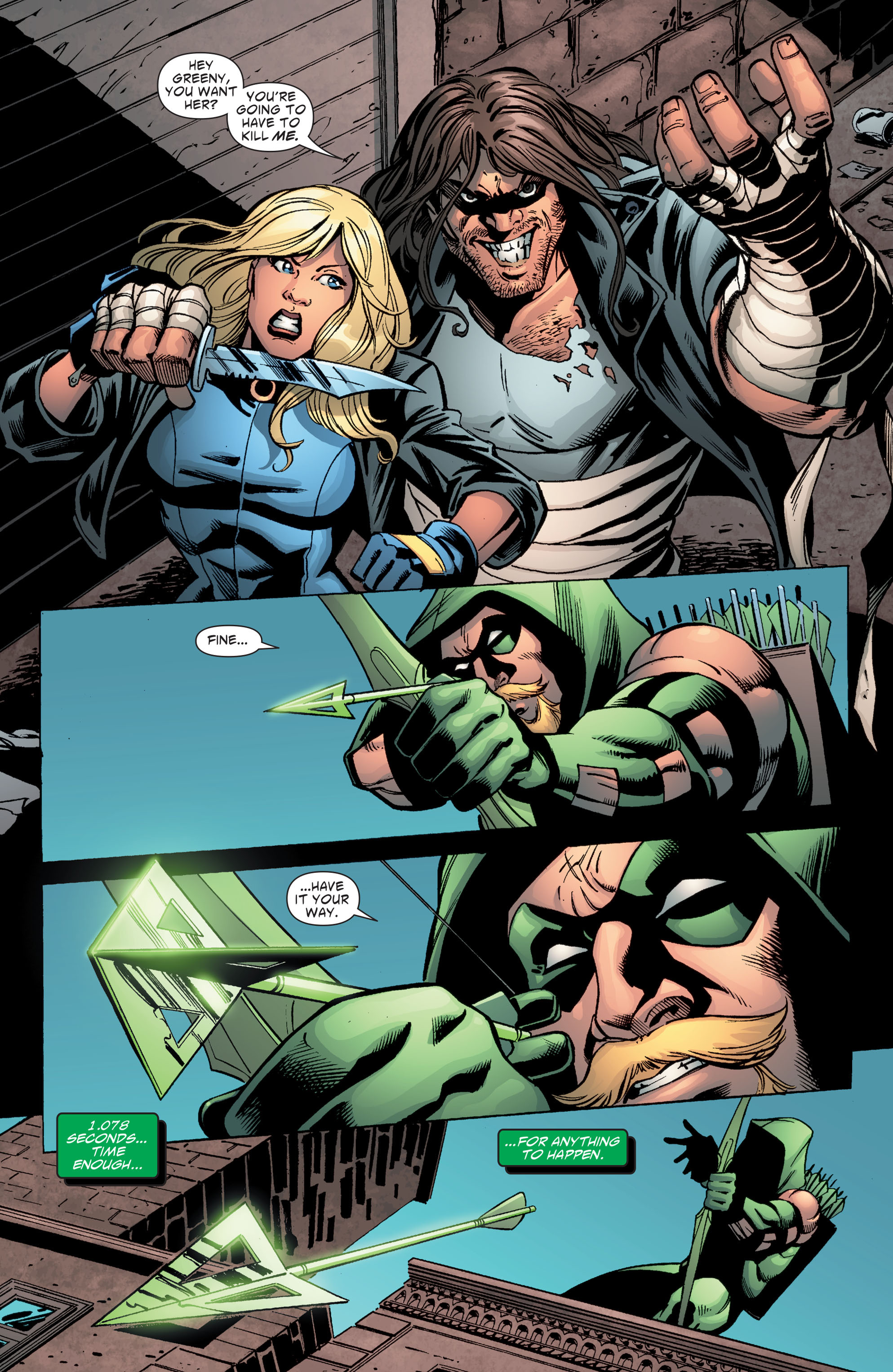 Read online Green Arrow/Black Canary comic -  Issue #15 - 4