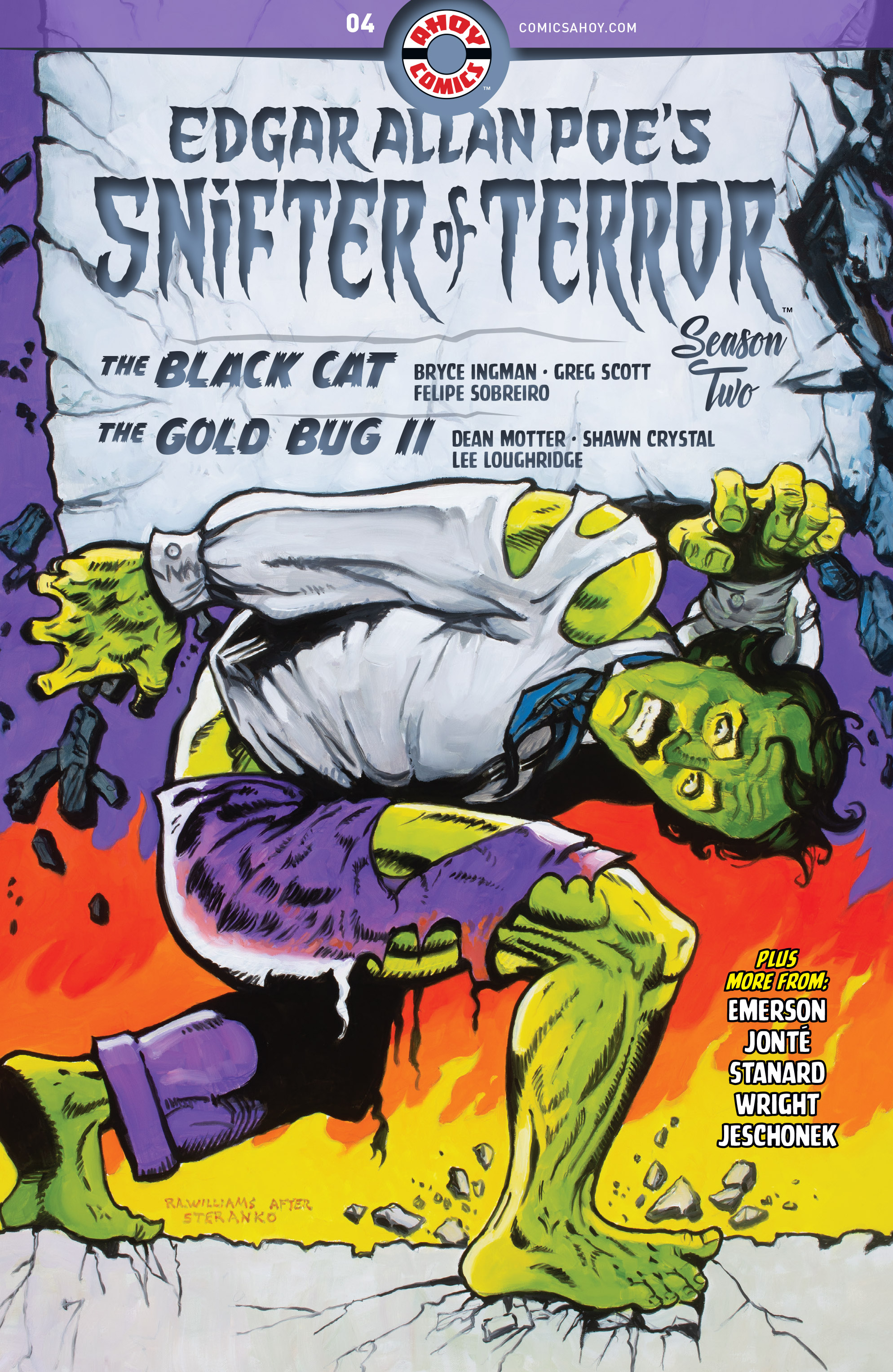 Read online Edgar Allan Poe's Snifter of Terror Season Two comic -  Issue #4 - 1