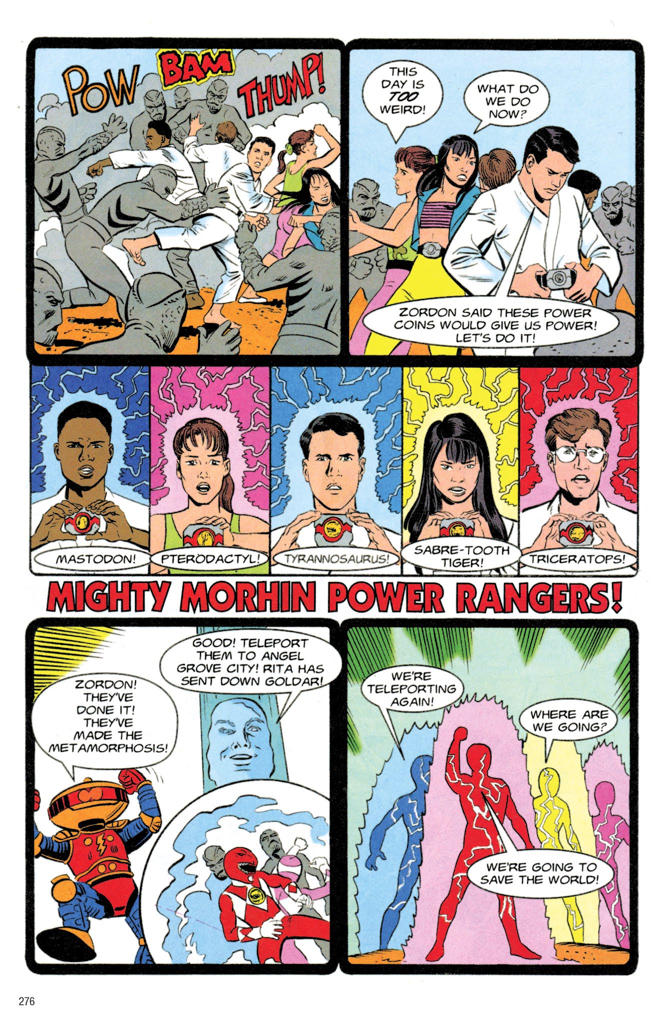 Read online Mighty Morphin Power Rangers Archive comic -  Issue # TPB 1 (Part 3) - 76