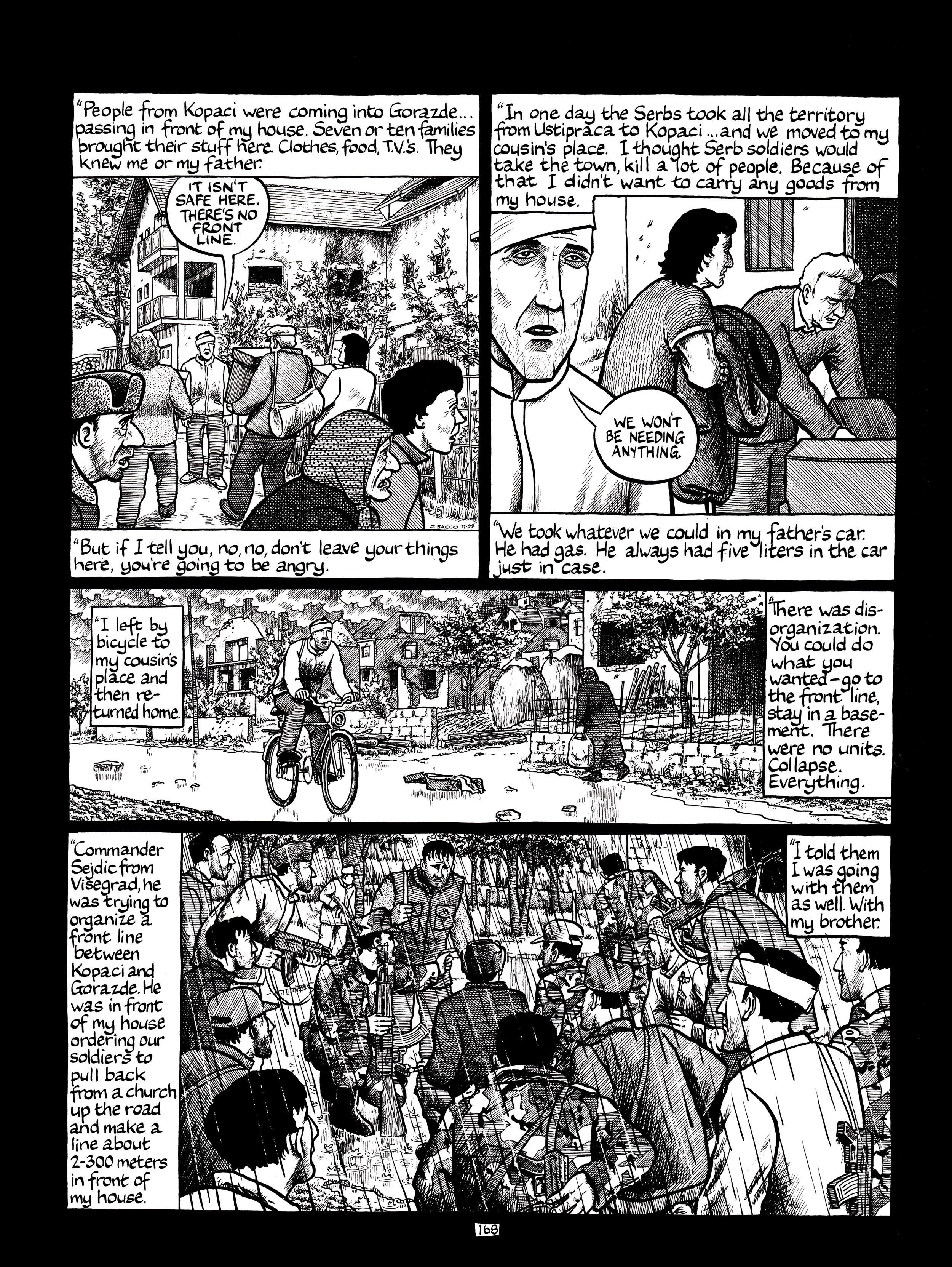 Read online Safe Area Goražde comic -  Issue # TPB (Part 3) - 9