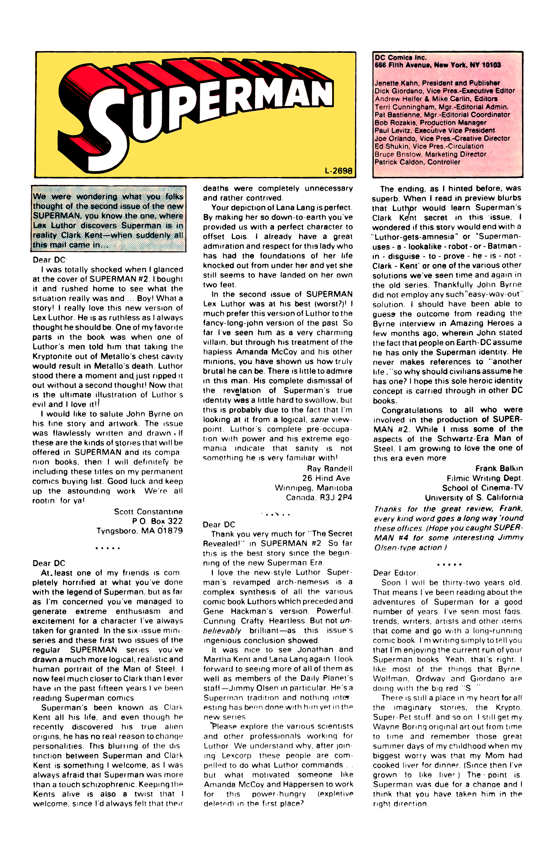 Read online Superman (1987) comic -  Issue #6 - 24