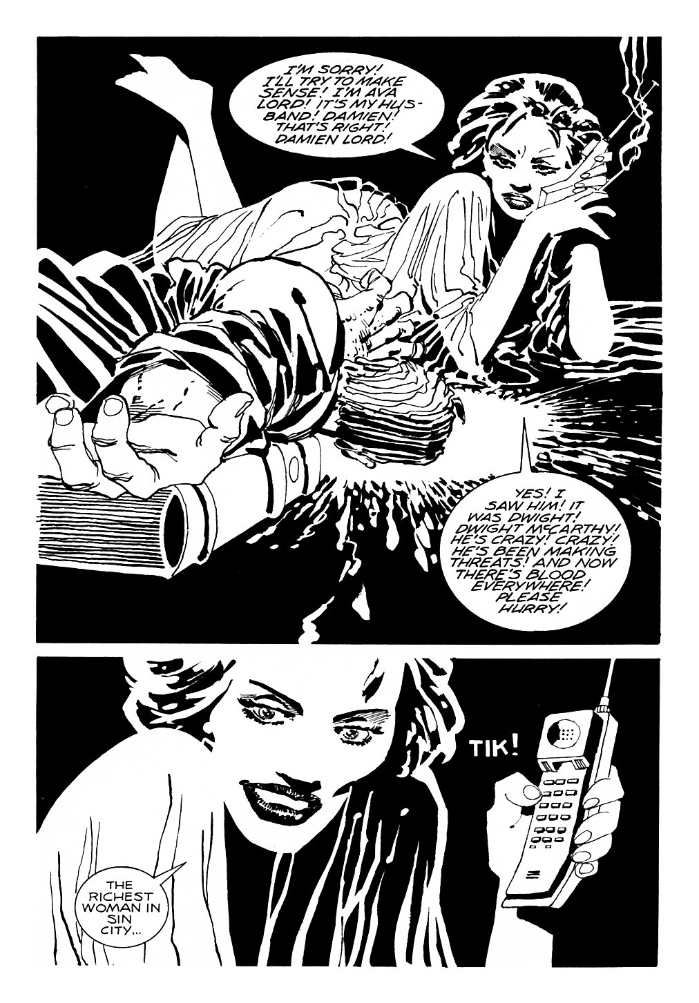 Read online Sin City: A Dame to Kill For comic -  Issue # Full - 123