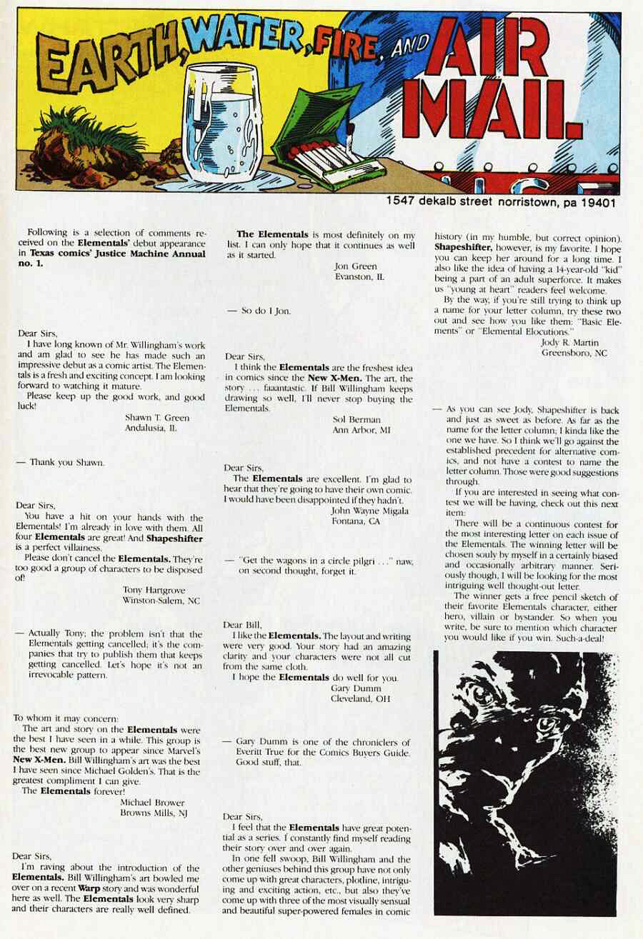Read online Elementals (1984) comic -  Issue #1 - 31