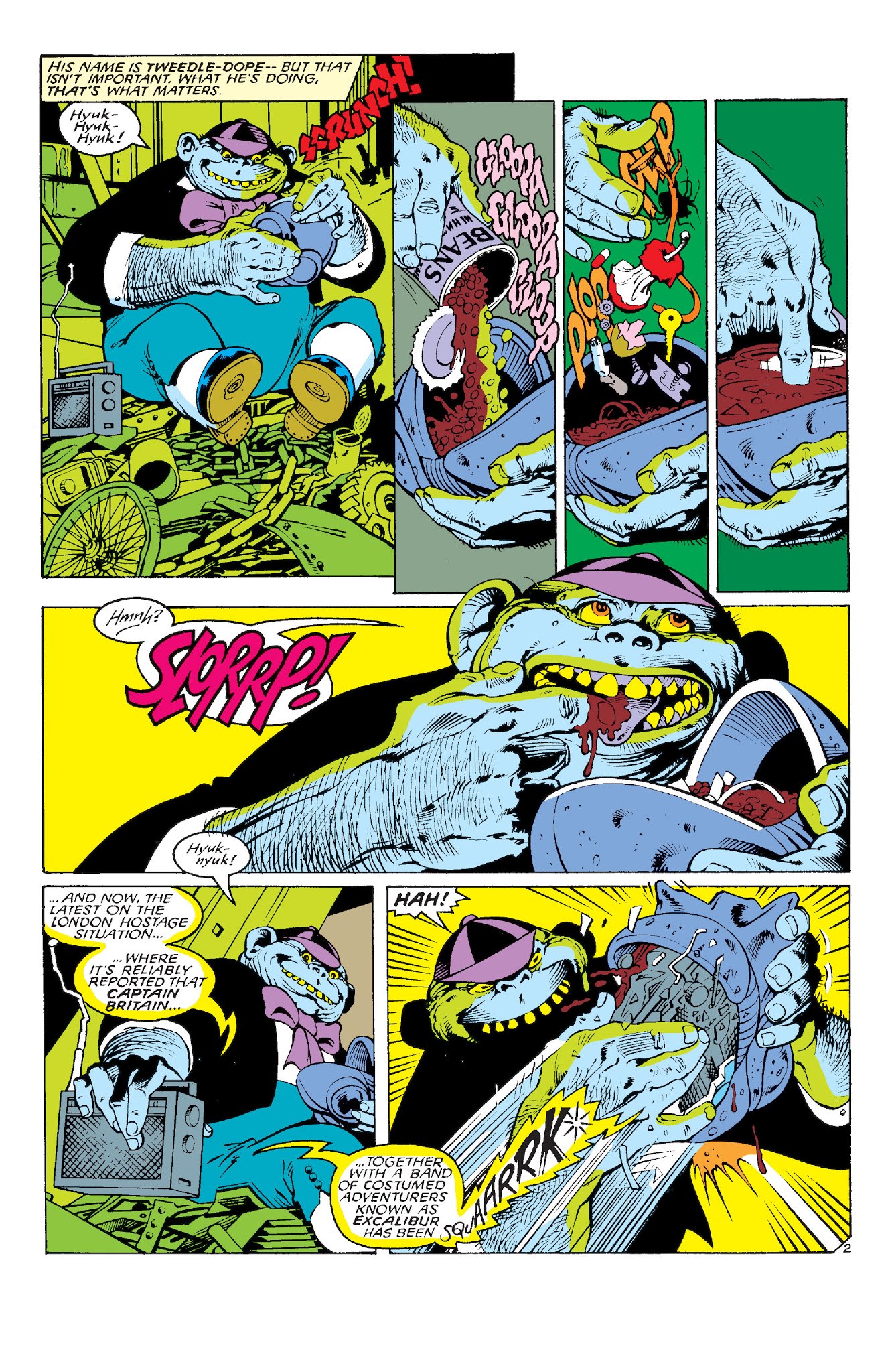 Read online Excalibur (1988) comic -  Issue # TPB 1 (Part 1) - 55