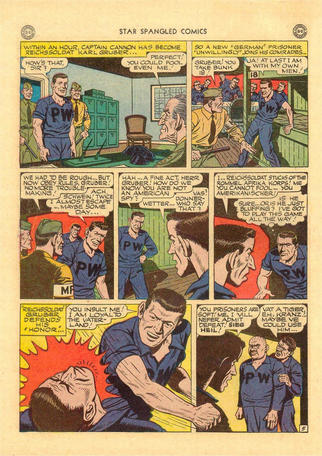 Read online Star Spangled Comics comic -  Issue #38 - 44