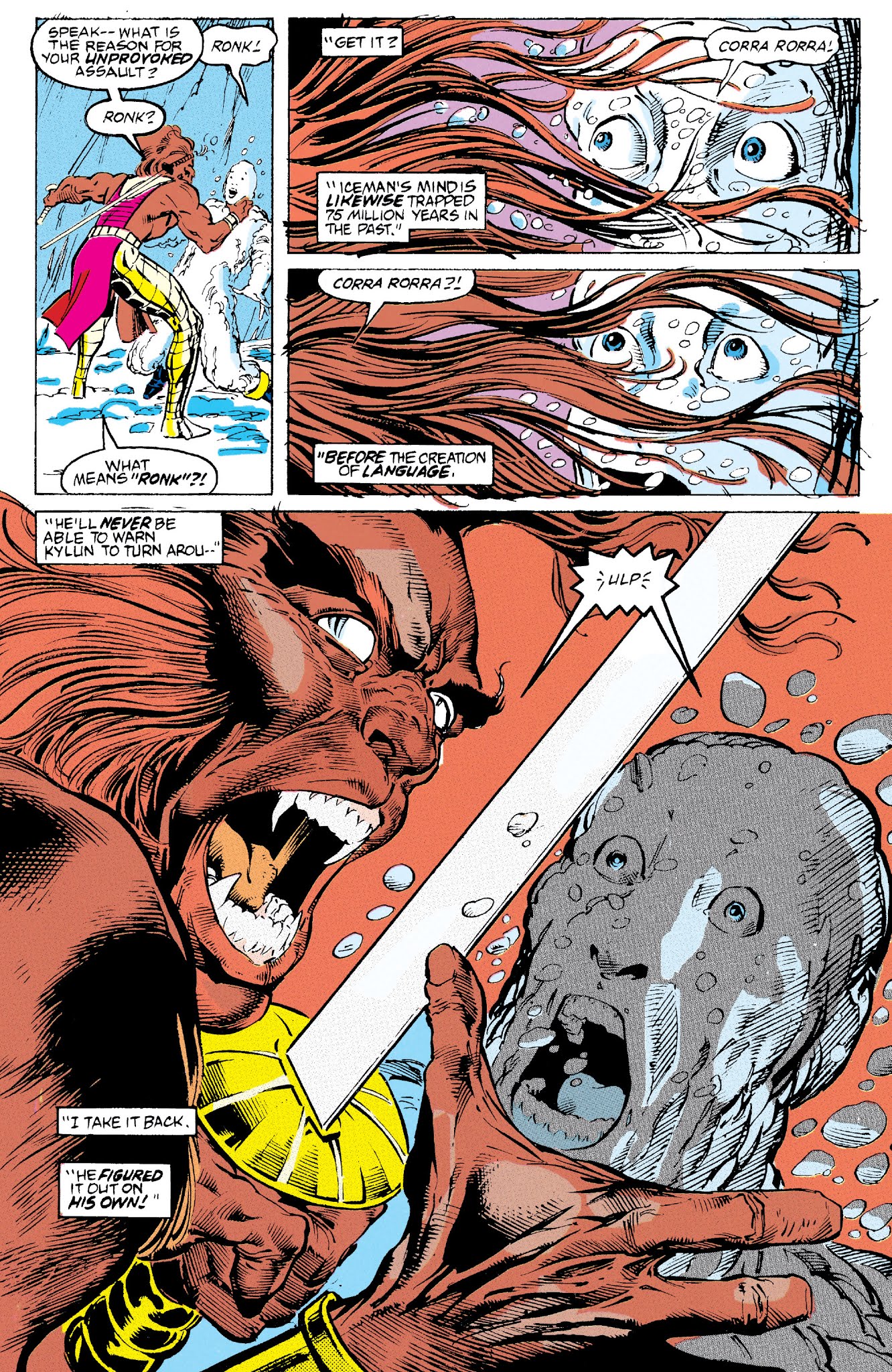 Read online Excalibur Visionaries: Alan Davis comic -  Issue # TPB 2 (Part 2) - 17